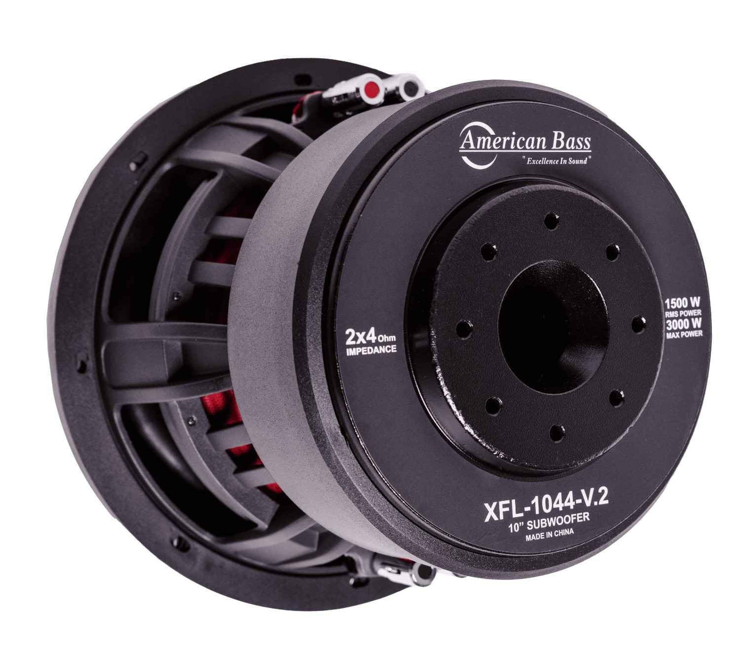 American Bass XFL 10" 4 Ohm 3000 Max Watts Car Subwoofer
