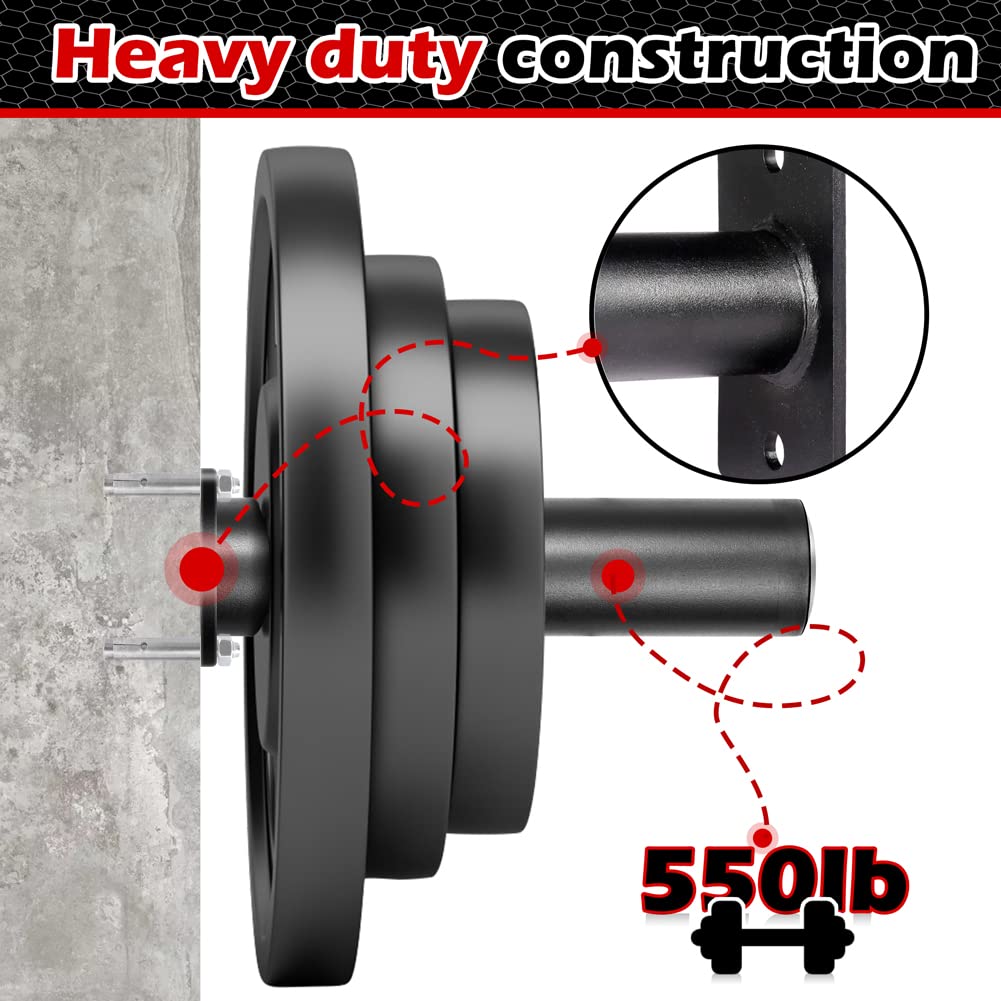 Abnaok Olympic Adapter Sleeve - Converts 1" Standard Weight Plate Posts to 2"" Olympic Weight Plate Posts"