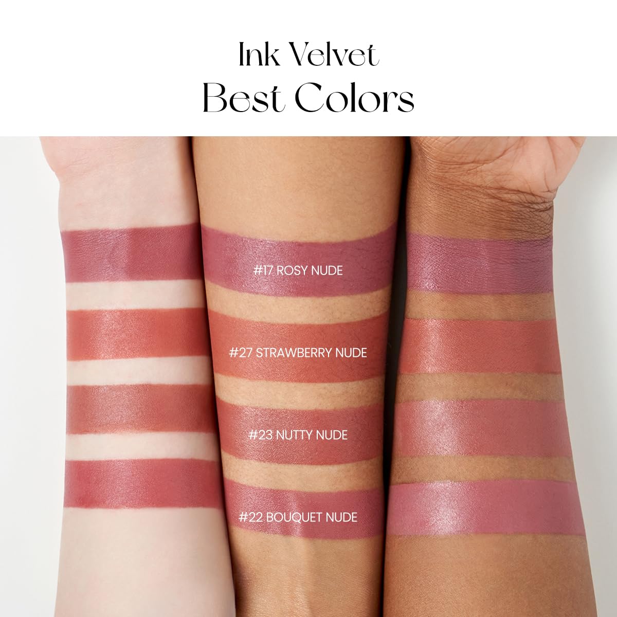 Peripera Ink the Velvet Lip Tint - High Pigment Color, Longwear, Weightless, Not Animal Tested, Gluten-Free, Paraben-Free (17 OLD)