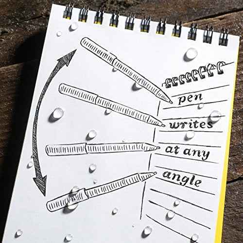 Rite in the Rain Weatherproof Durable Black Clicker Pen - Black Ink (No. BK11)