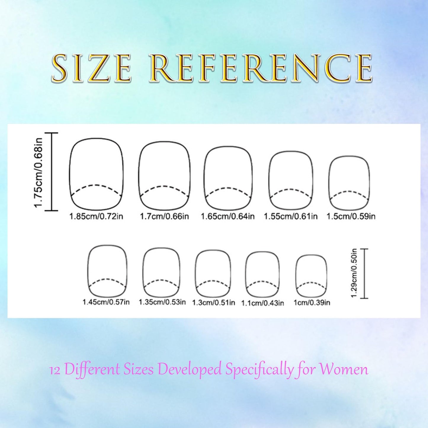 Square Press on Nails Short Fake Nails Colorful Flower Heart Design Glue on Nails Flowers Acrylic Nails Press ons Red Full Cover False Nails Glossy Artificial Stick on Nails Women Girls 24 Pcs