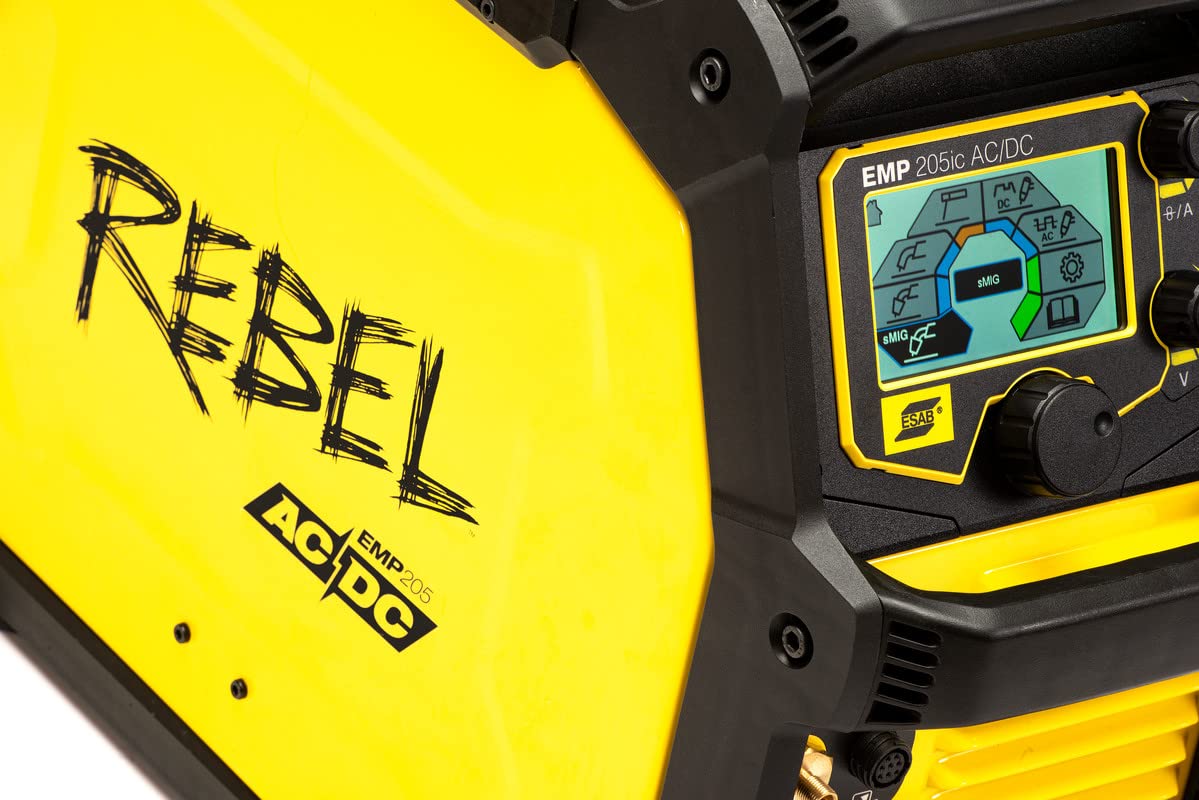 ESAB Rebel EMP 205ic AC/DC Multi-Process MIG/STICK/TIG Welder