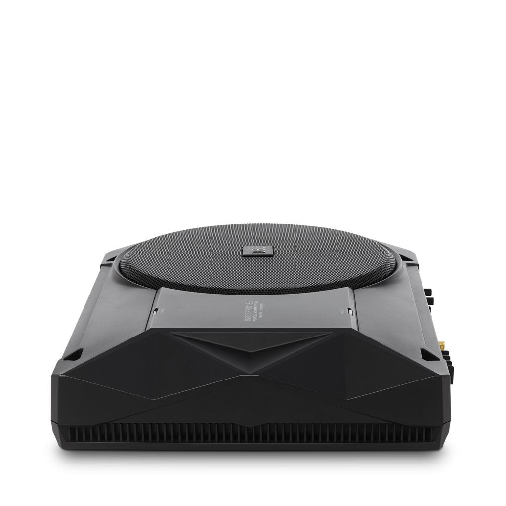 JBL BassPro SL 8-inch 125W RMS Powered Under-Seat Compact Subwoofer Enclosure System (250 watts RMS: 125 watts), Black
