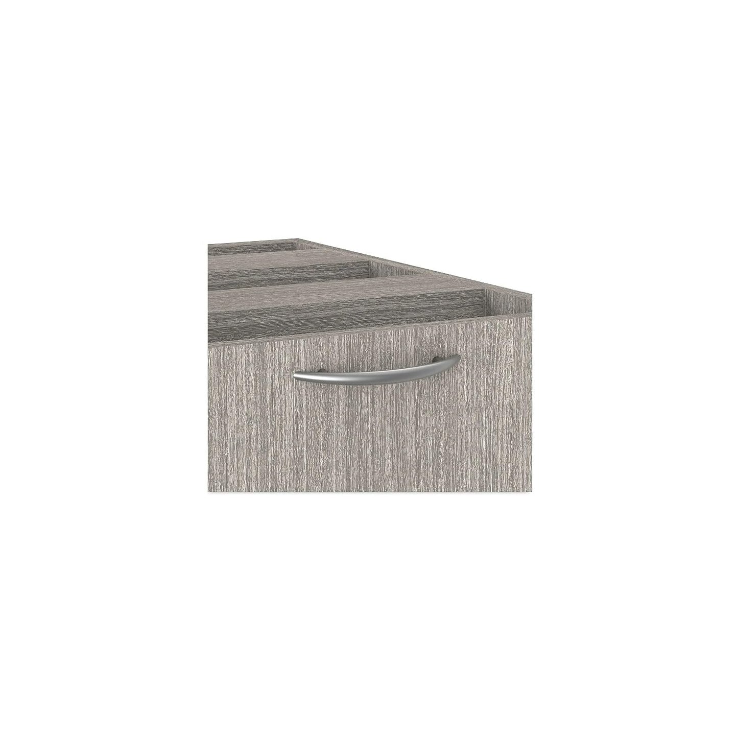 Alera Alera Valencia Series Full Pedestal File, Left/Right, 3-Drawers: Box/Box/File, Legal/Letter, Gray, 15.63" x 20.5" x 28.5"