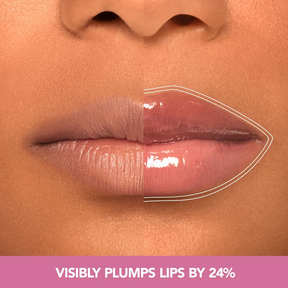 Buxom Plump Shot Peptides Lip Serum, Soft Blush