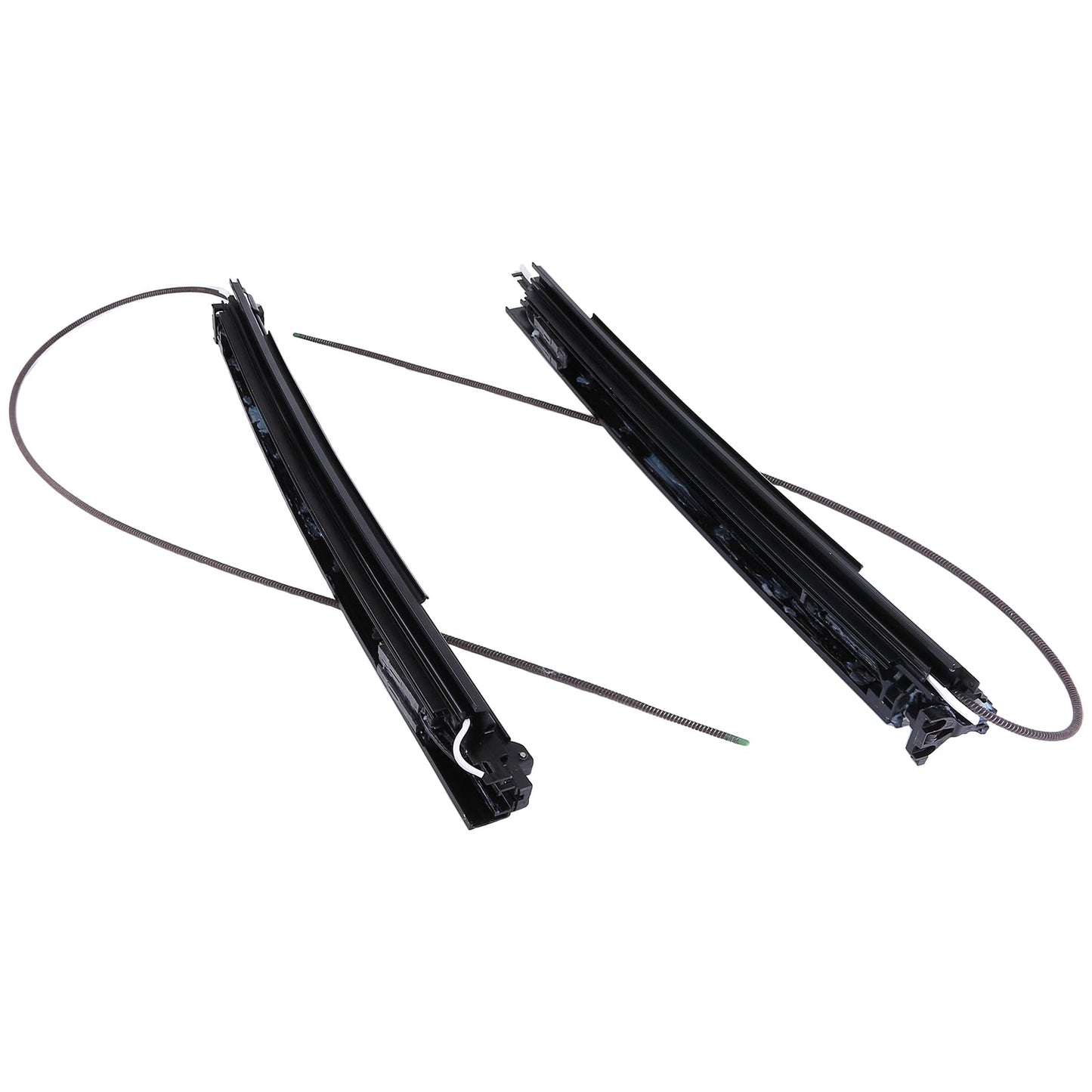 Vorally 2Pcs Panoramic Sunroof Sliding Track A2057801100 A2057801200 Fits for Mercedes Benz W205 C43 AMG C63 C300 C350e 2015-2021 2.0L 3.0L 4.0L LH/RH Panoramic Sunroof Bracket