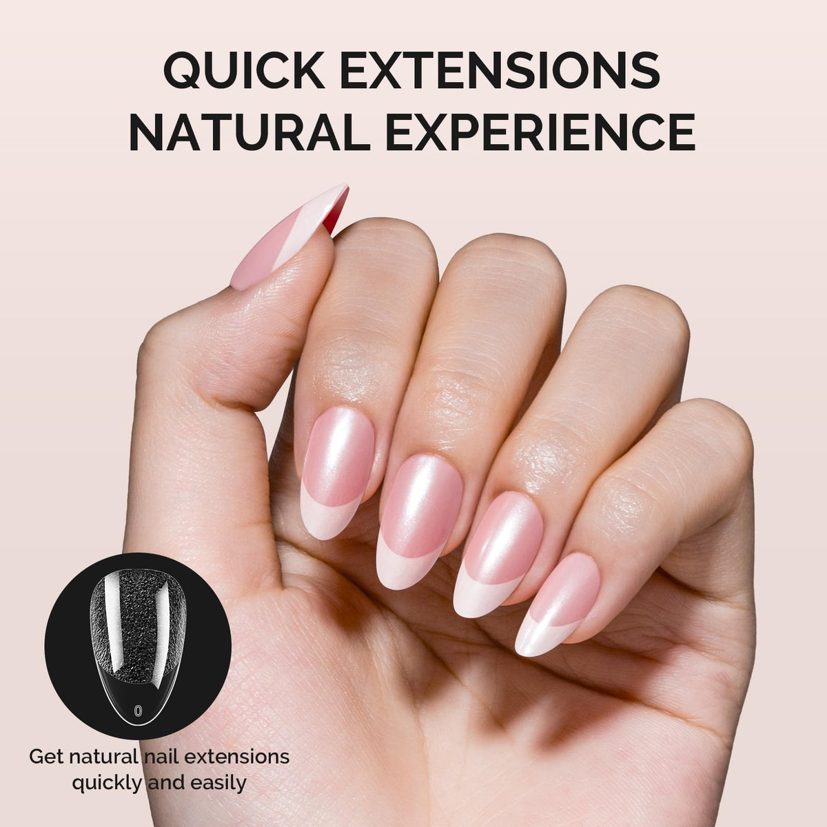 MelodySusie Short Almond X Nail Tips - 600Pcs 15 Sizes Clear Acrylic, Half Matte Full Cover Press on Nails for DIY Extension & Salon Use, Pre-Shaped for Long-Lasting Manicure