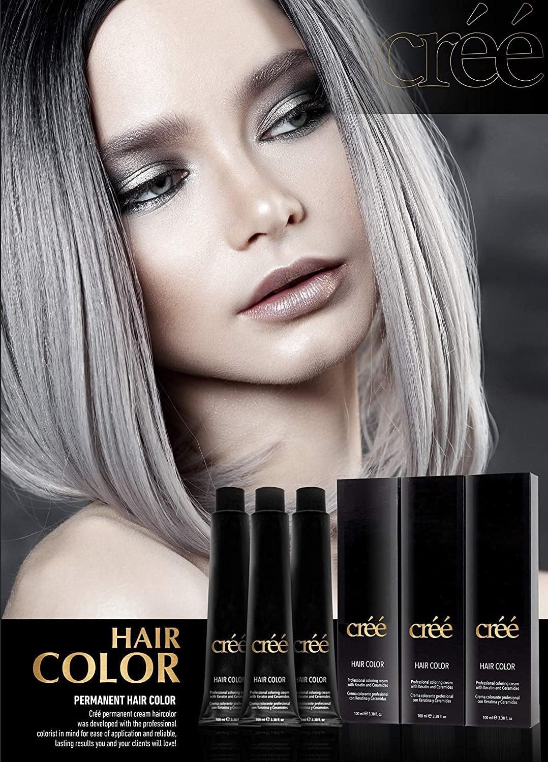 Créé Cree Professional Permanent Hair Color, 100ml - 3.4 fl.oz. (Golden Superlightener 903)