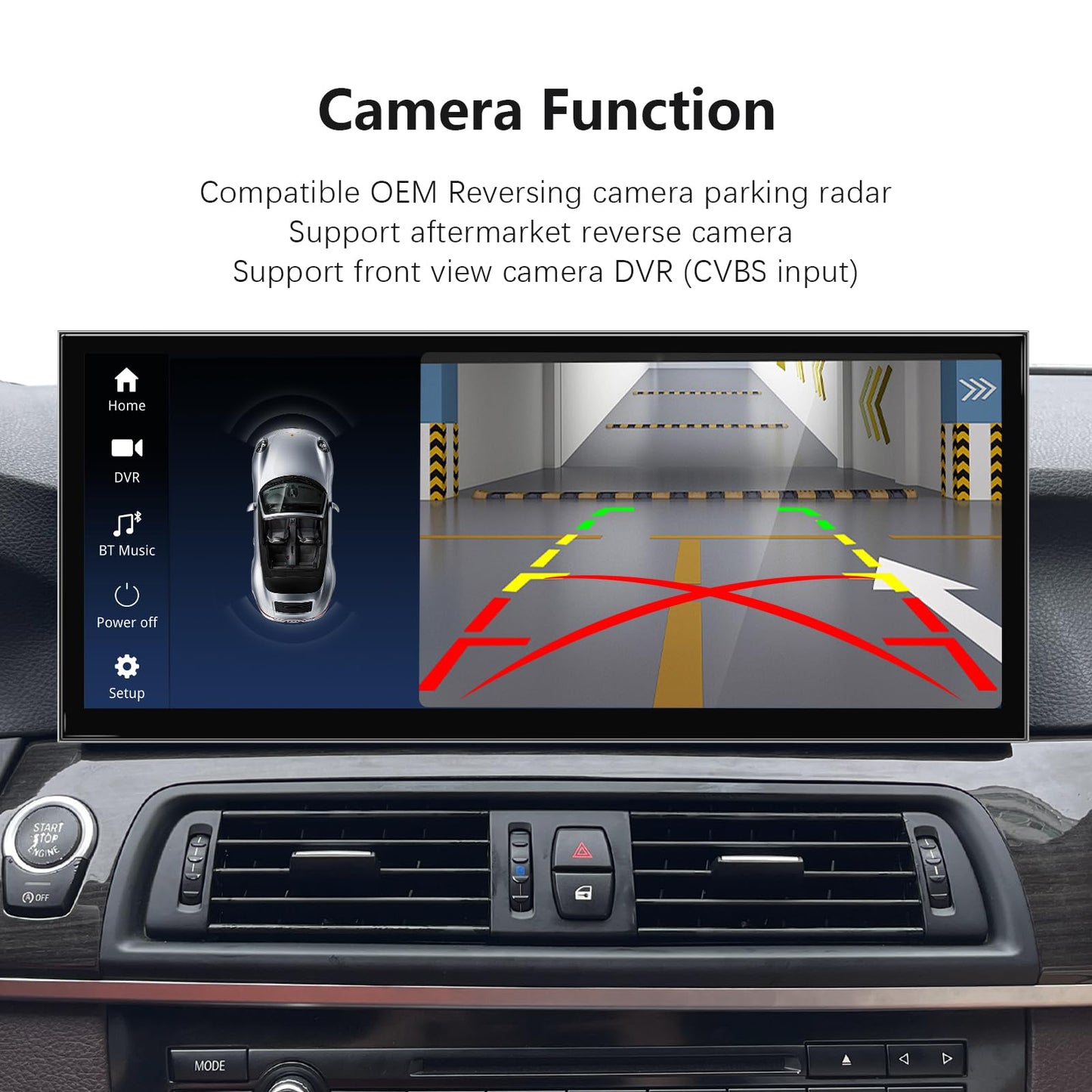 Uckazy 15.8 Inch Android Auto Radio for BMW 5 7 Series F10 F11 F01 CIC 520i 525i 528i 2011-2012,Car Play IPS Touch Screen Upgrade Car Stereo Support Wireless Android Auto