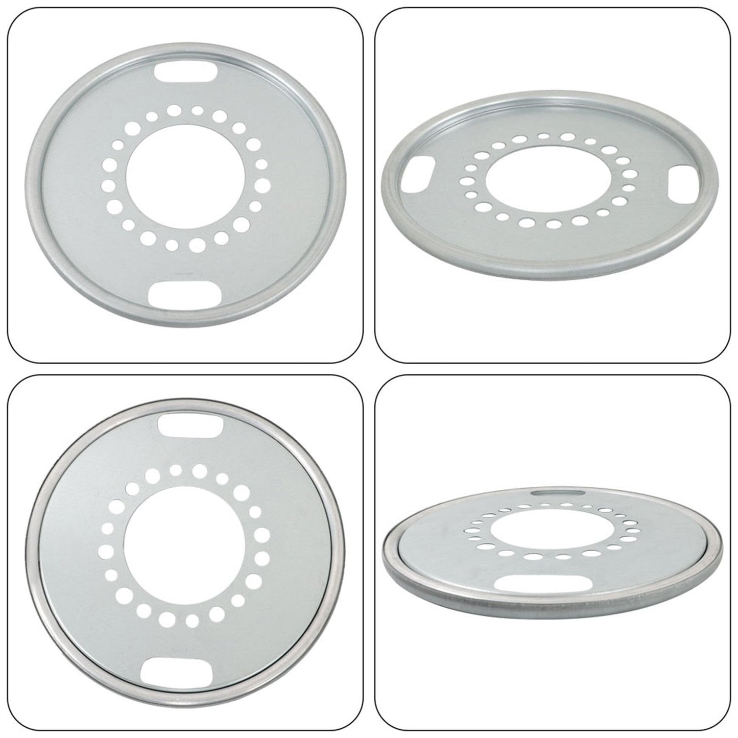 waltyotur 2 PCS of 22.5 Drive Axle Wheel Balancer 600-640 Replacement for Heavy Duty Trucks Bus/Motorhome