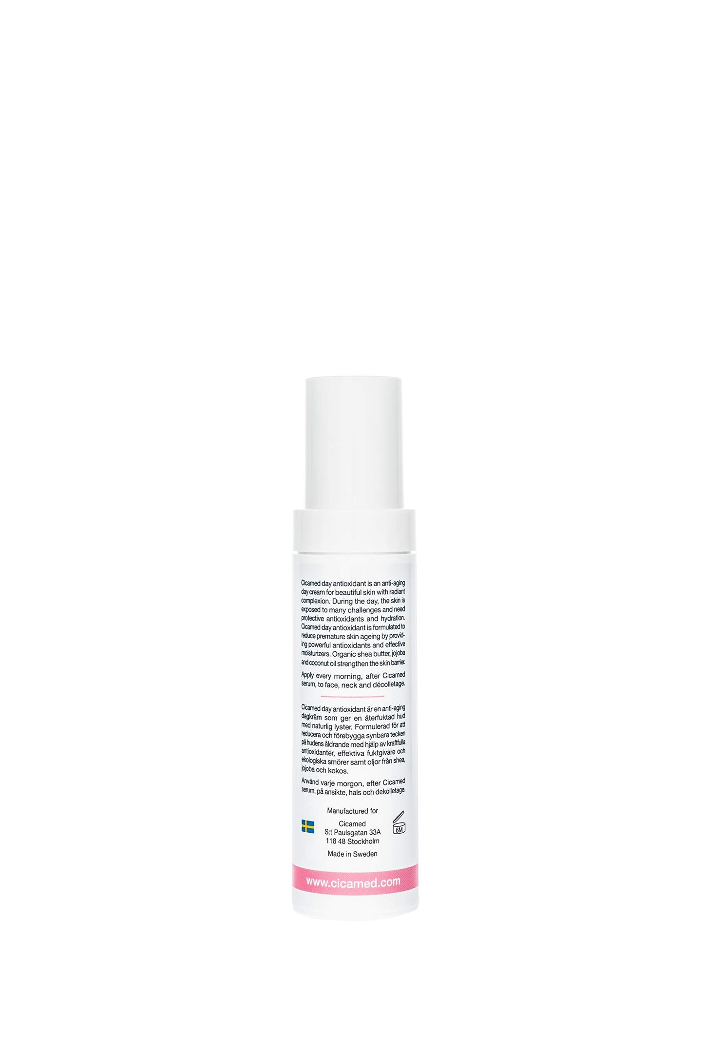 Cicamed Day Moisturizer, Anti-Aging Light Hydrating Cream, Organic Science