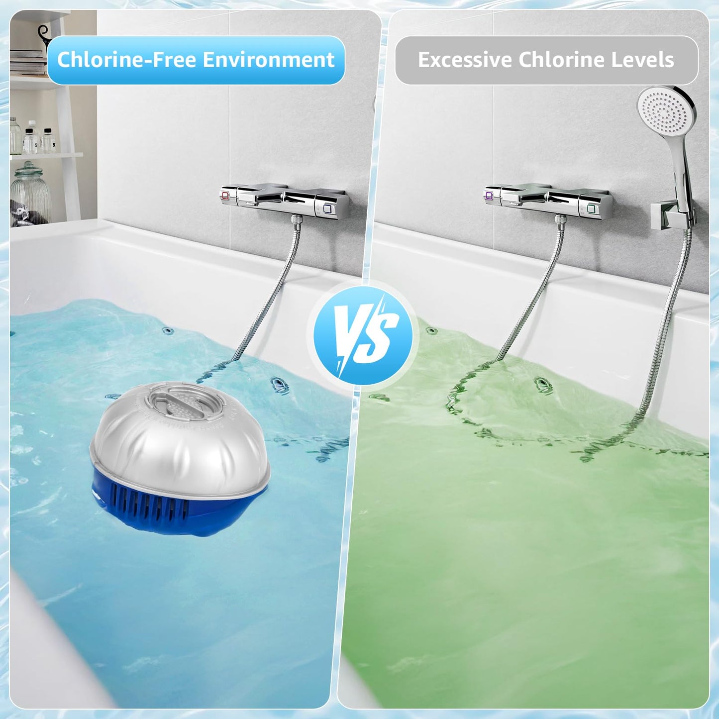 wixseed Hot Tub Cartridges Copmatible with Frog Ease Floating System Ideal up to 600 Gallons,3 Packs-Pro Series