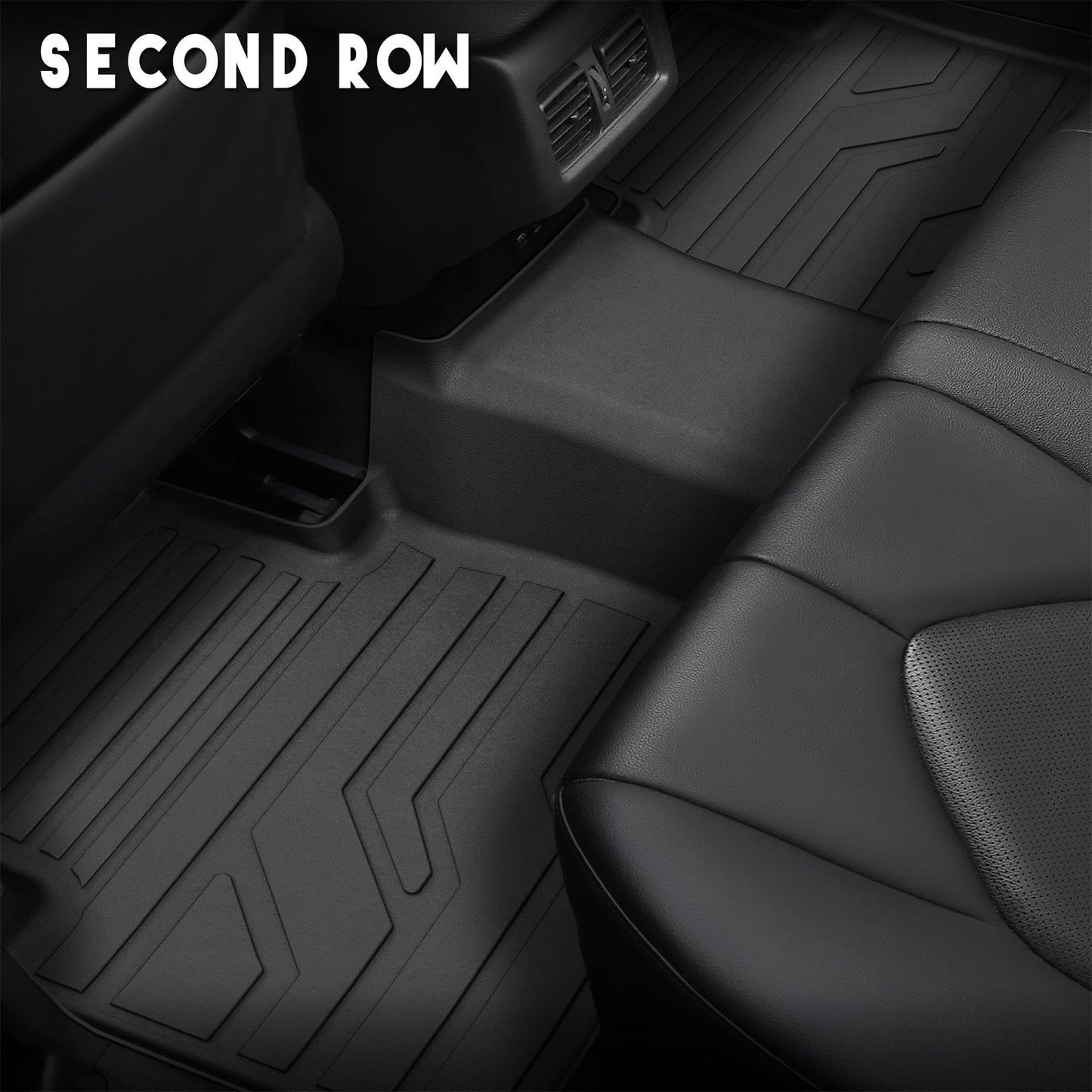 KARPAL Floor Mats Fit for Toyota Camry 2025 2026 (Including Hybrid), Custom Fit All Weather TPE Camry Accessories 1st & 2nd Row Floor Liners