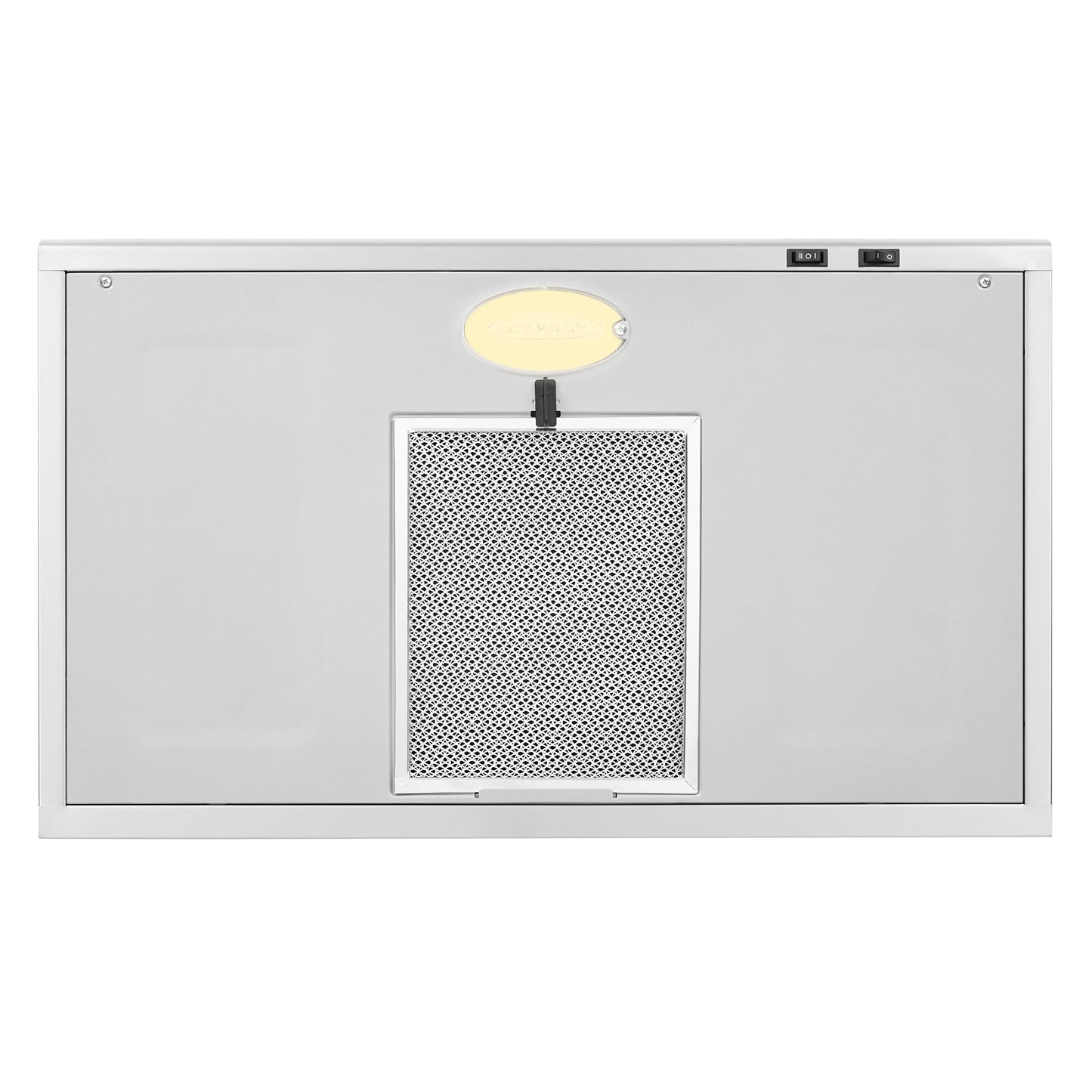 RCA R-RHUCC30SSS 30 in. Century Collection Ductless Under Cabinet Range Hood, Reusable Filter, Rocker Switch, Light, Stainless Steel