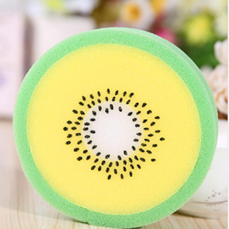 Fruit Shaped Soft Bath Sponge Exfoliate Dead Skin Removal Tool For Adults Children Bathroom