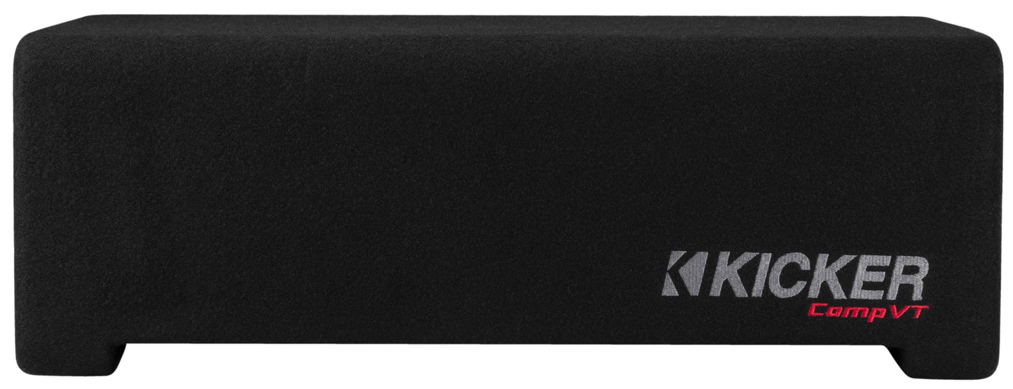 KICKER 52CVTDF122 CVTDF 12" Subwoofer in Down Firing Enclosure, 2-Ohm