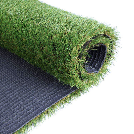 Petgrow Synthetic Artificial Grass Turf Lawn 15 x 30ft, 1.38" Outdoor/Indoor Fake Grass Rug Astroturf for Dogs,Faux Grass Rug with Drainage Holes/Custom Size Provided