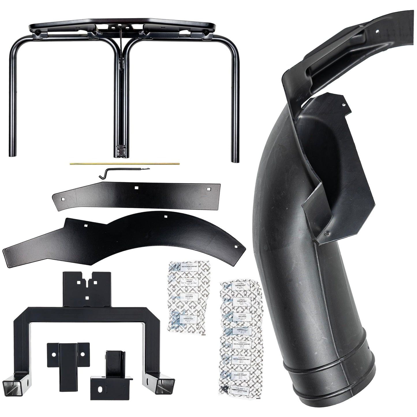 8TEN TURFBUCKET Grass Twin Bagger System for Ariens Gravely Edge ZT 52 Inch Deck Zero Turn