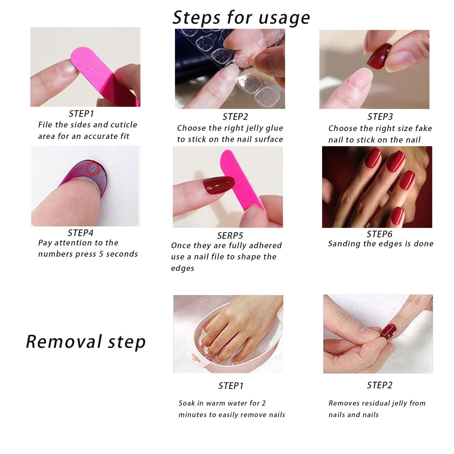 Red White Polka Dots Press on Nails Medium Almond Fake Nails Glossy Full Cover Acrylic Glue on Nail for Women