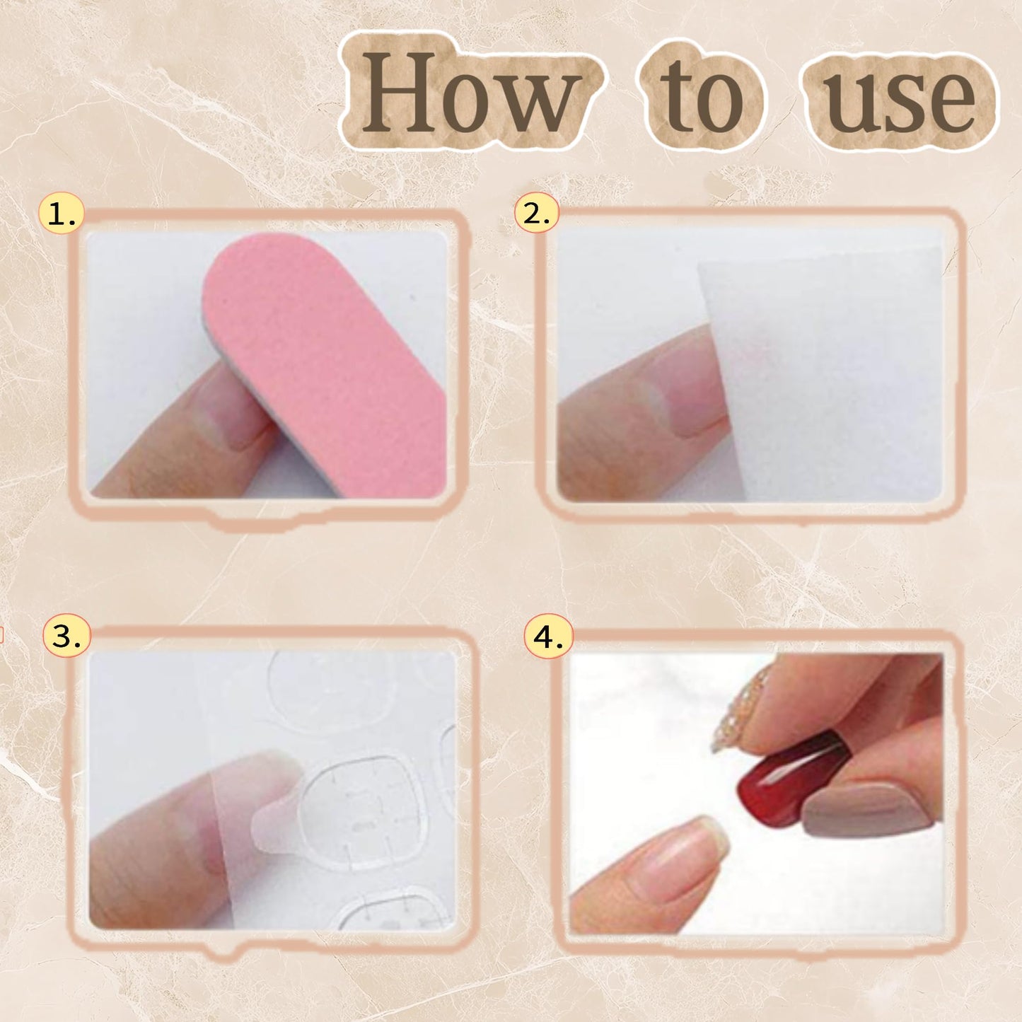 C.Z.Z.T.T.NAILS Press-On Nails for Women, 24 Pieces Fake Nails, Almond Shape with Jelly Glue,Pink French Style with Crystal Rhinestones and Glitter,Perfect for Gift or Parties