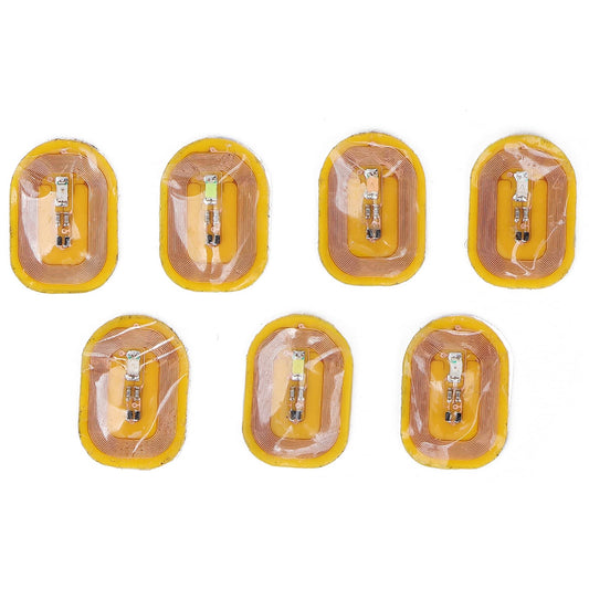 7pcs Nail Decoration Stickers with NFC Lighting, Self Adhesive Intelligent Stickers for Nails Art Design, Wholesale Business