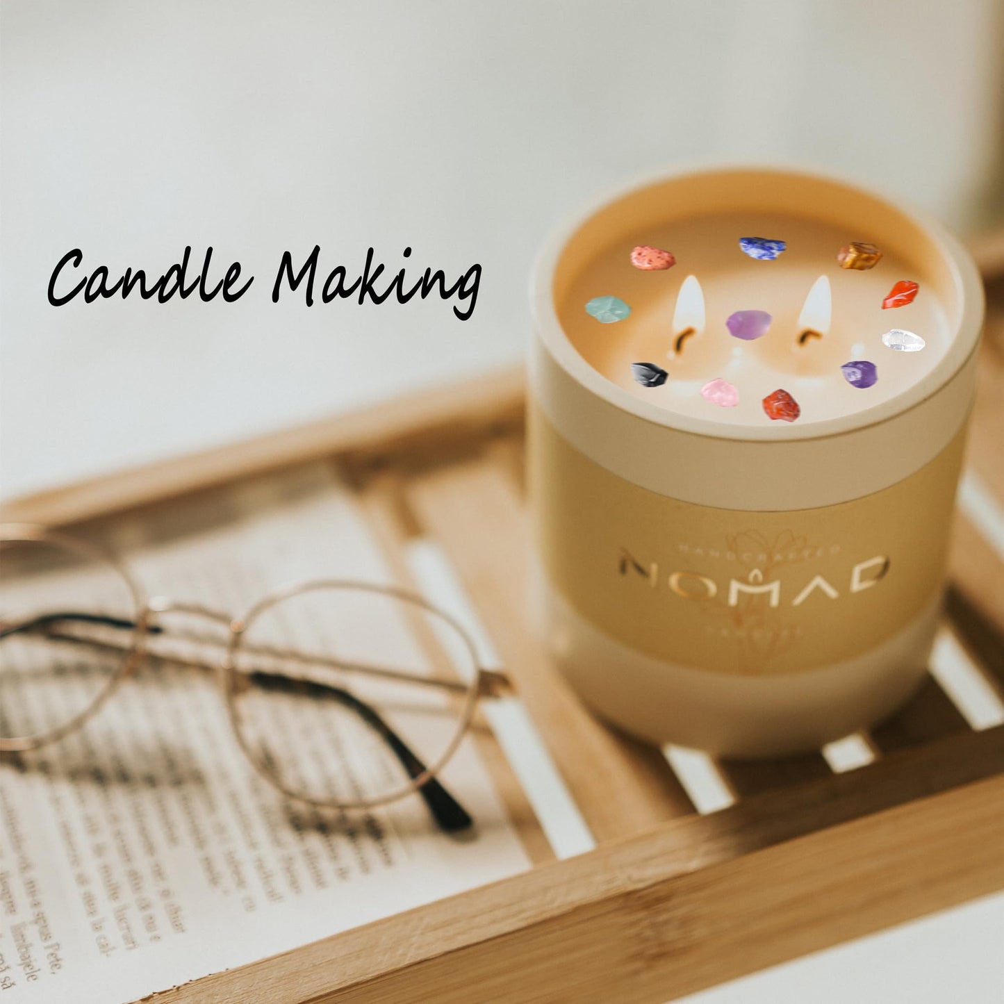 ZHIYUXI Blue Sodalite Crystal Chips Bulk Fish Tank Decorations Aquarium Rocks Gravel Vase Filler Stones Crystals for Candle Making Witch Kit Gravel for Plants Quartz Sand Gemstone 0.22 lbs