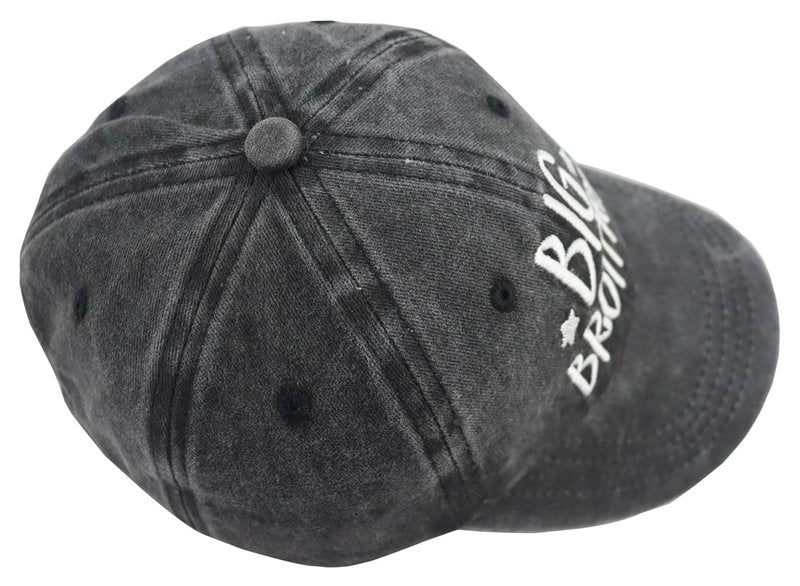 Big or Brother and Sister Hats for Boys Age 3-10 Year Old, Adjustable Embroidered Cotton Baseball Cap