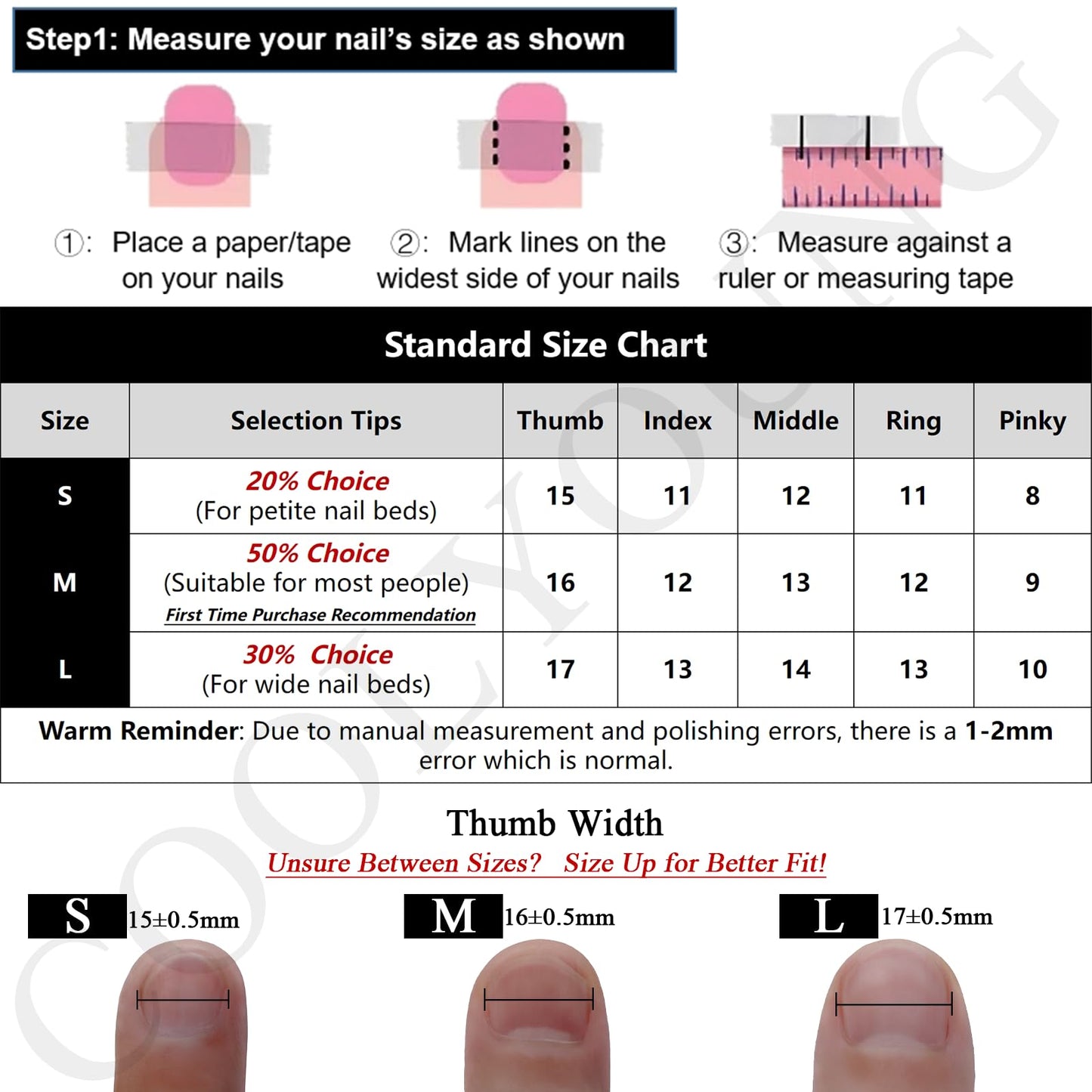 Homemade Nails Coffin Nails Press Ons 3D Press On Nails Nails Press Ons Blue Press On Nails French Tip Press On Nails Medium Length Press On Nails Gifts For Women COOLYOUNG Nails, 10 PCS, Size L