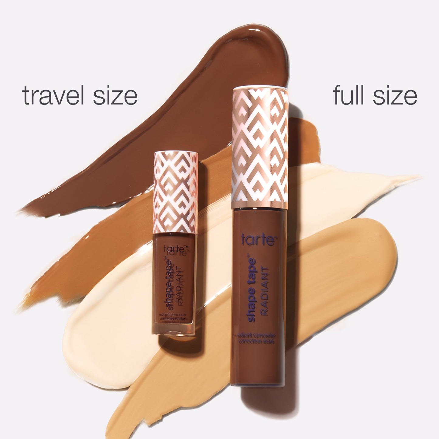 tarte shape tape radiant concealer – Medium-Coverage, Hydrating Finish Under Eye Concealer for Dark Circles, Redness & Discoloration, Vegan, Cruelty-Free, full size, 61G espresso golden