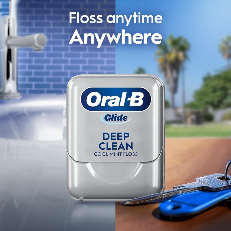 Oral-B, Glide Pro-Health Deep Cleaning Floss, Cool Mint, 43.7 yd