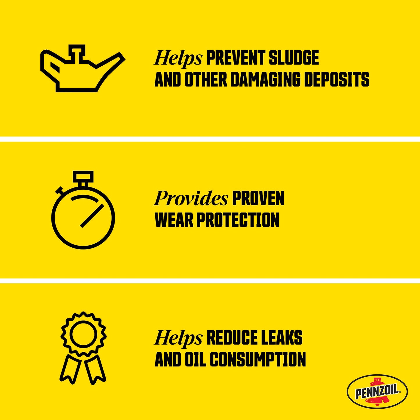 Pennzoil 5W-30 Motor Oil, 5 Quart (3 Pack)