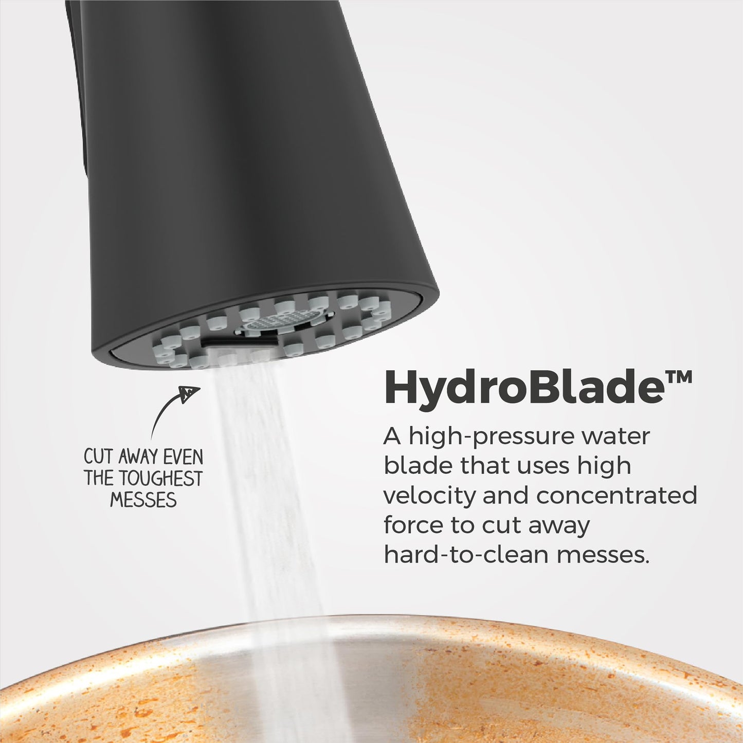 Pfister Talega Pull-Down Kitchen Faucet in Matte Black