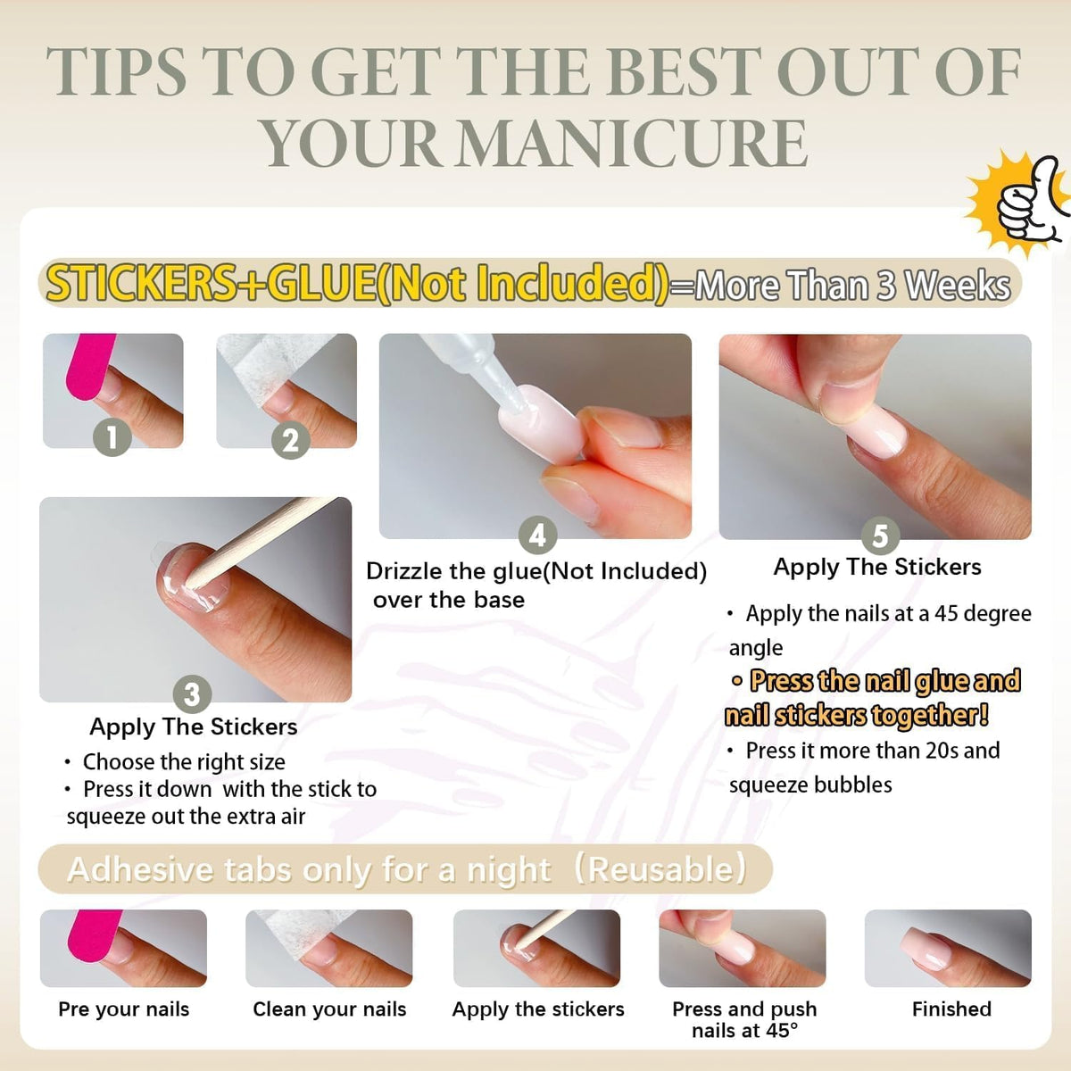 KQueenest Light Pink Press on Nails Long Medium, Sheer Pastel Pink Fake Nails Press ons, Glossy Soft Gel Glue on Nails Medium Coffin, Reusable Opaque Square Tip Stick on Nail for Women, 24 Pcs