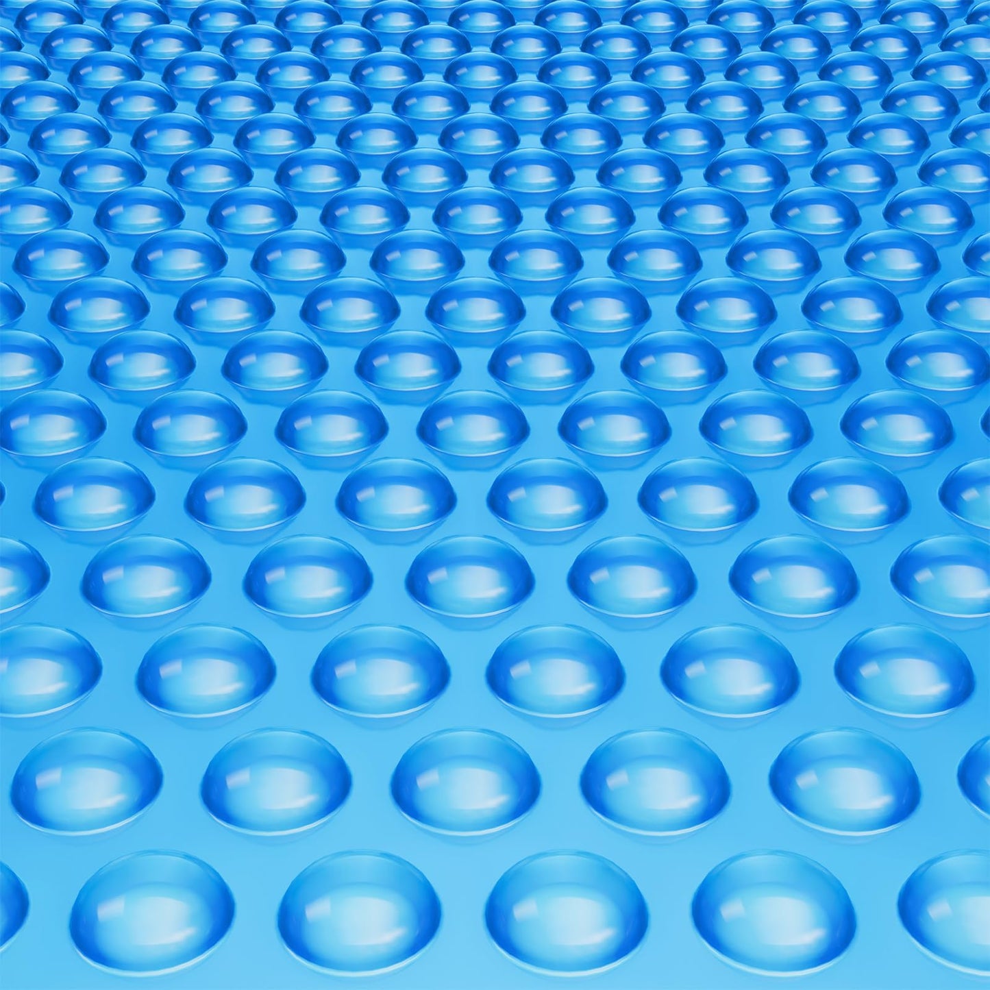 VEVOR Solar Pool Cover, 24 x 12 ft Rectangle Solar Cover 16 mil for Pools, Inground Above Ground Swimming Pool Solar Blanket with Bubble, Heat Retaining Solar Covers Blue