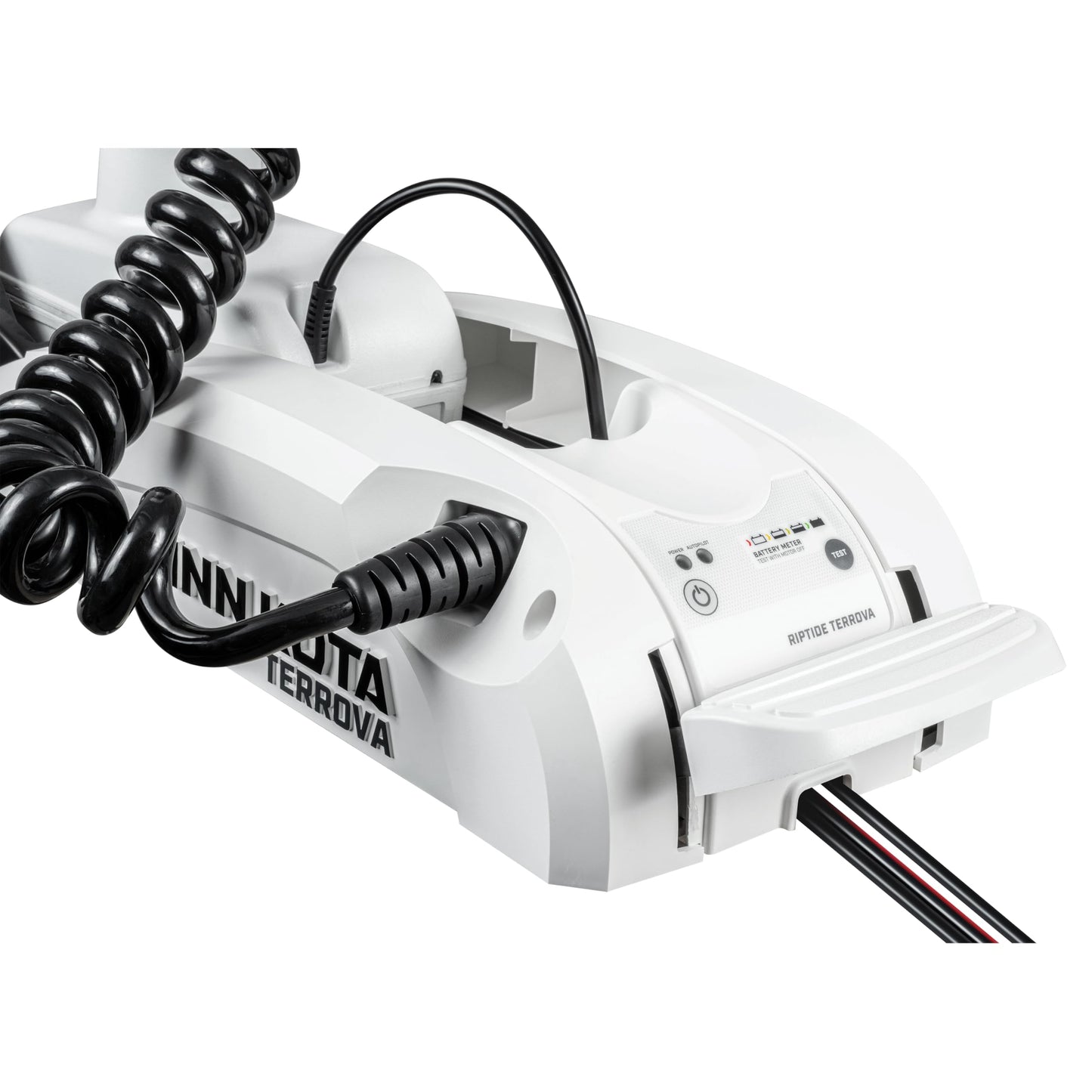 Minn Kota Riptide Terrova Bow-Mount Electric Trolling Motor with GPS, Spot-Lock – 80 Lb. Thrust, 60 in. Shaft, Saltwater