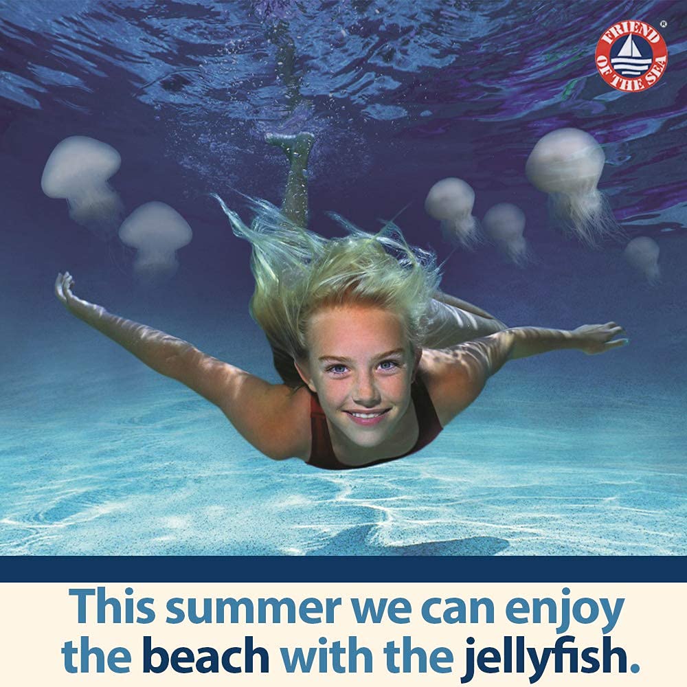 Safe Sea Jellyfish Sting Protective Lotion 50+ SPF kids and adults 2-pack
