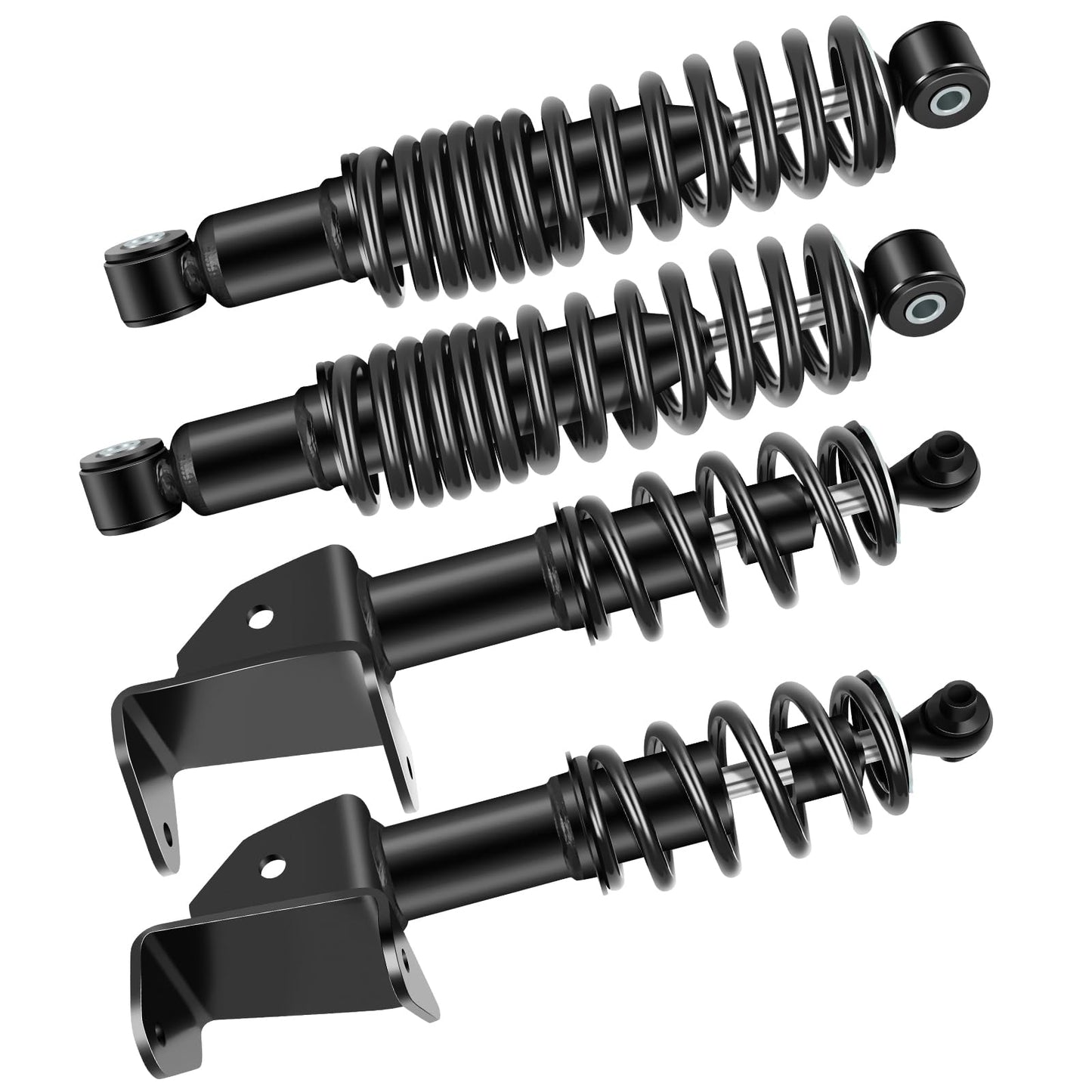 ILVGOLF 4PCS Golf Cart Front Rear Shocks Absorber Set for Yamaha Drive G29 Golf Carts Passenger Side and Driver Side OEM JW2-F3390-00-00, JW2-F3350-00, JW1-F2210-00-00