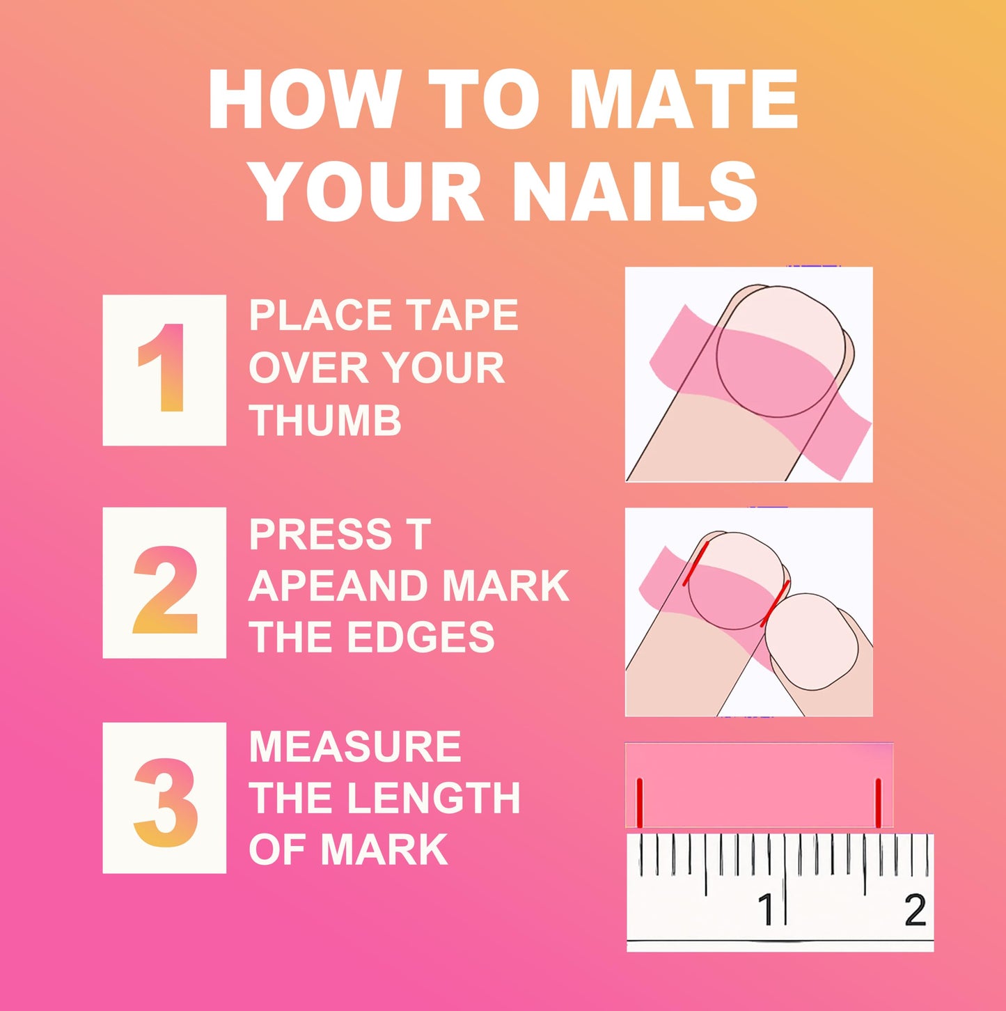 IntoVibes 10 Pieces Handmade Press On Nails Medium Almond, Brown Thickened French False Nails, 3D Petals, Reusable Fake Nails Almond, Reusable Acrylic Nails (M)