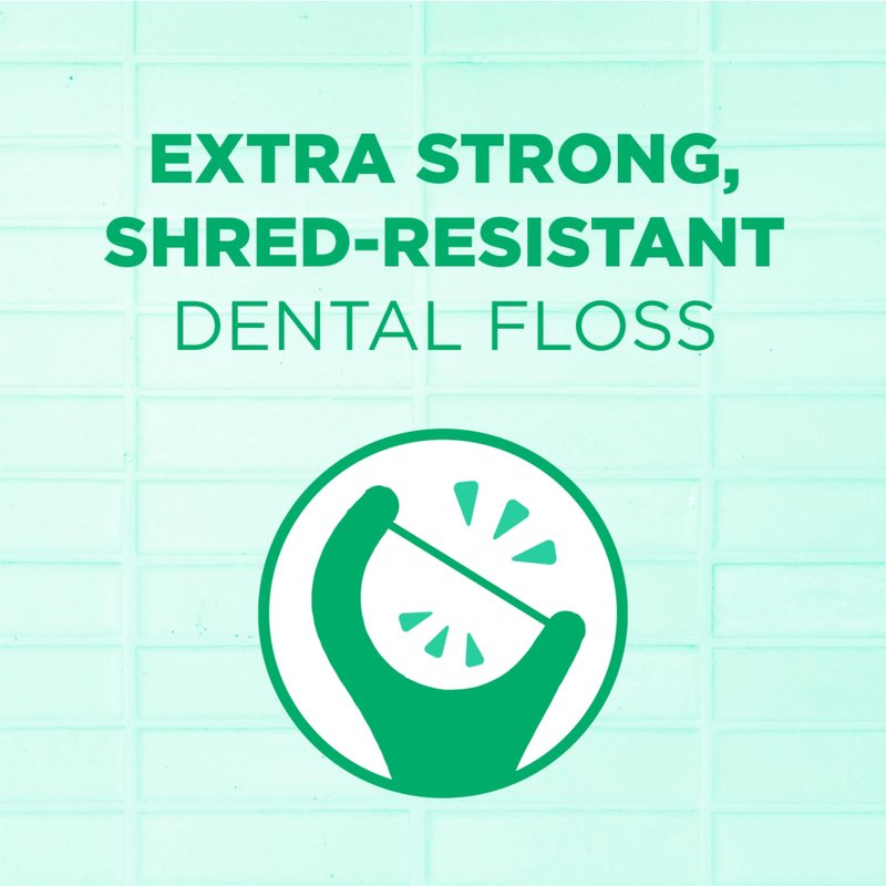 GUM Professional Clean Dental Floss Picks, Extra-Strong Shred-Resistant Flossers with Easy-Grip Handle, Fresh Mint Flavor, 90 Count (Pack of 6) 540Total