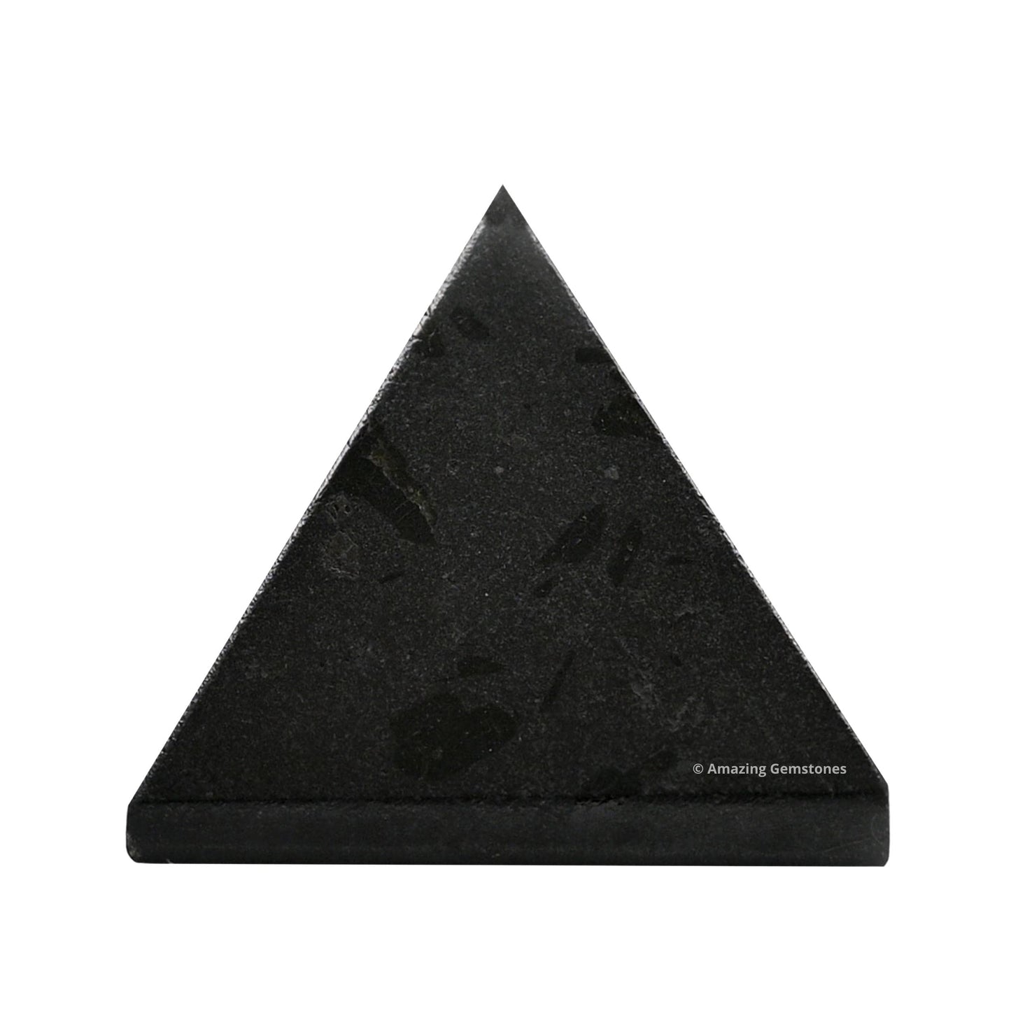 Amazing Gemstone Black Tourmaline Pyramid Crystal Healing Stones - 1" Great Pyramid Figurine of Natural Stone Pyramid for Meditation, Reiki, Chakra Balancing and Crystal Pyramids Grid