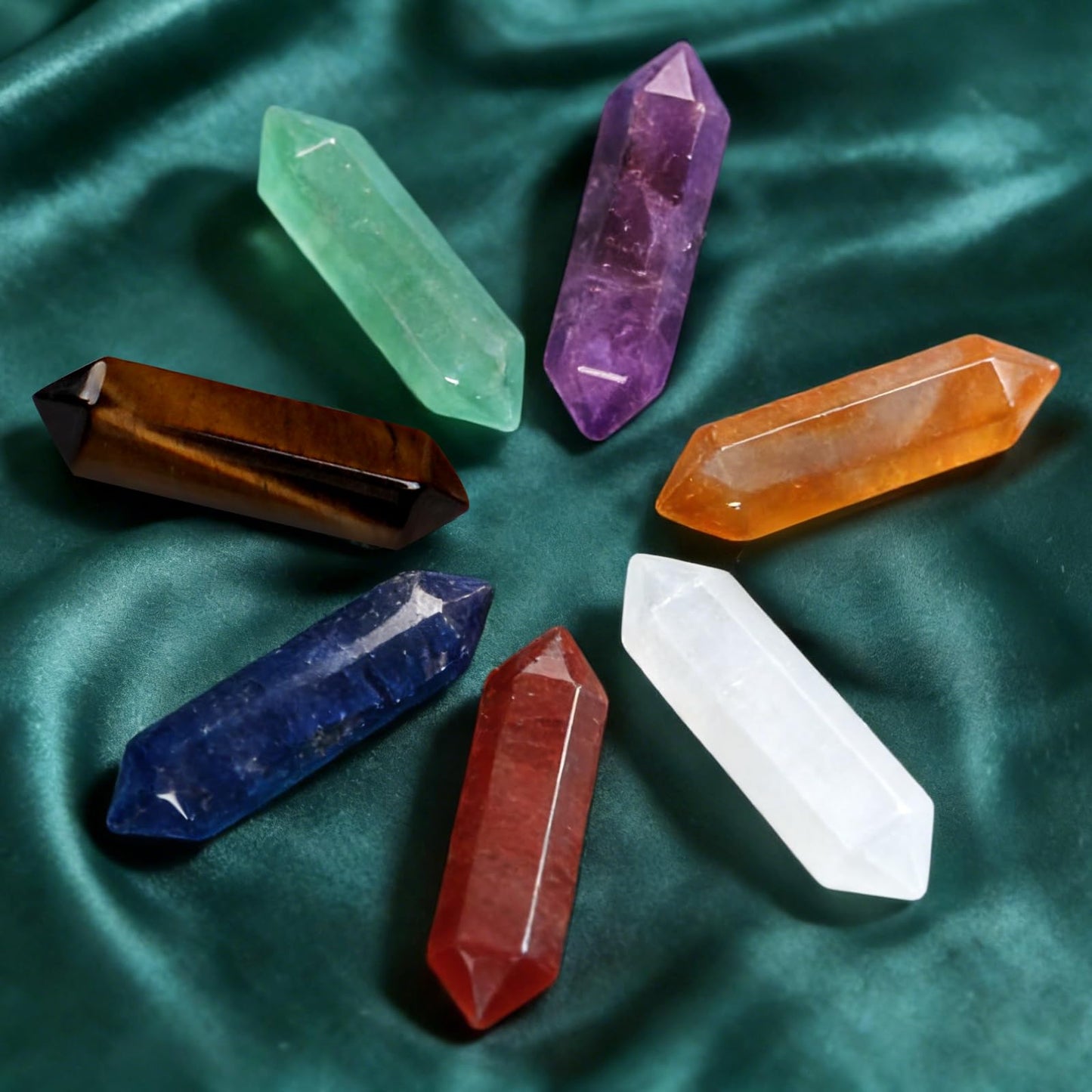 14 PCS Healing Crystals Stones Set for Energy Alignment, Natural Wands Pocket Amethyst, Crystal Rose Quartz, Assorted Raw Chakra Stones Positive Energy for Spiritual Meditation, Valentine's Day Gift