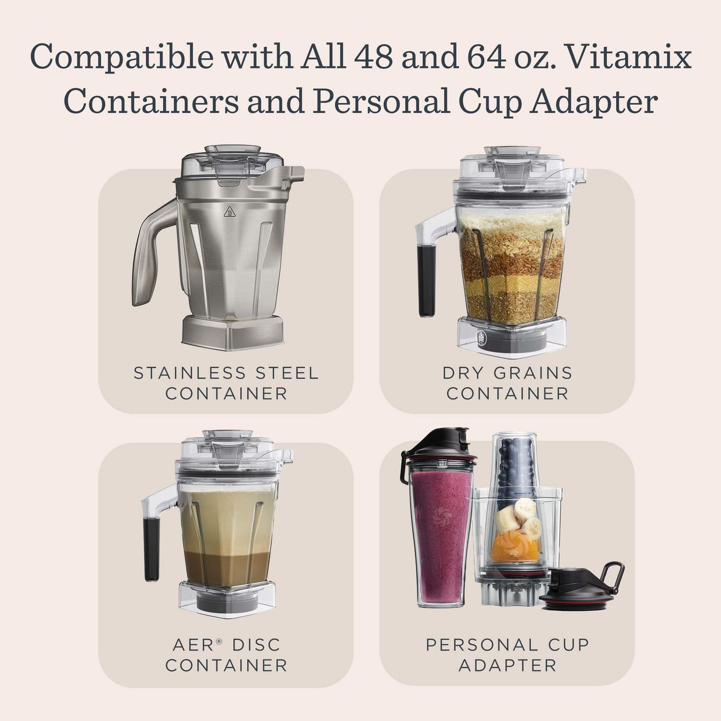 Vitamix Propel Series 750 Blender with Four Blending Programs, Self-Cleaning Program, Professional-Grade Blender for Smoothies, Soups and More, Stainless-Steel Blades, 64 Oz Container, Slate