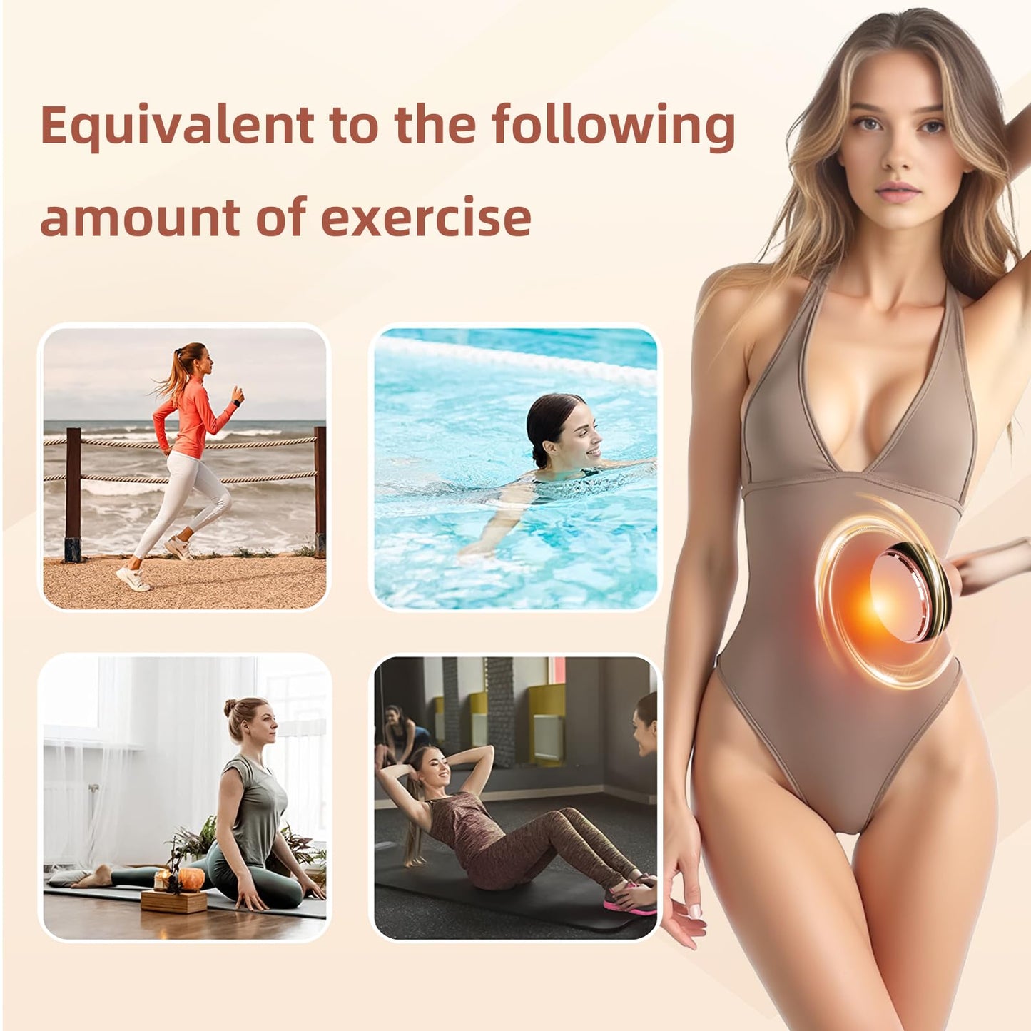 Body Massager Multifunction Cellulite Massage Temporary Reduction Cellulite for Whole Body Ideal Gift for Men and Women