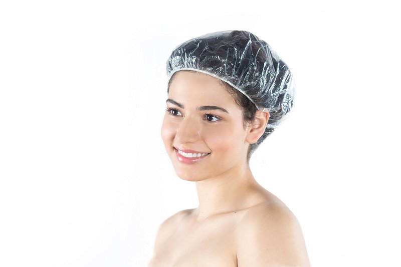 Diane Disposable Clear Processing Hair Caps, For Salons, DIY, Conditioning, Dyeing, Hair Treatments (100 Count (Pack of 1))