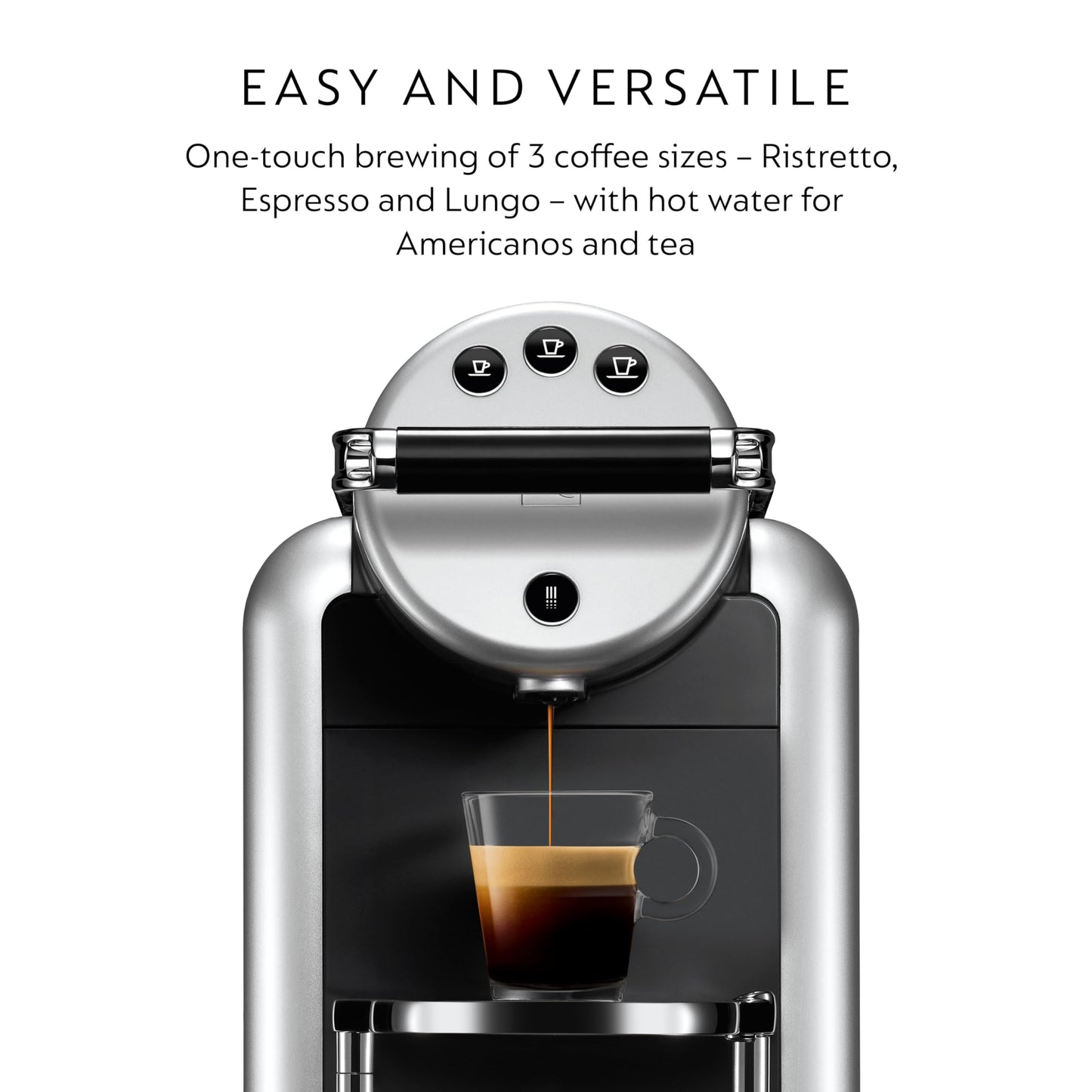 Nespresso Professional Machine Starter Bundle for Businesses, Zenius Professional Coffee Machine and Milk Frother