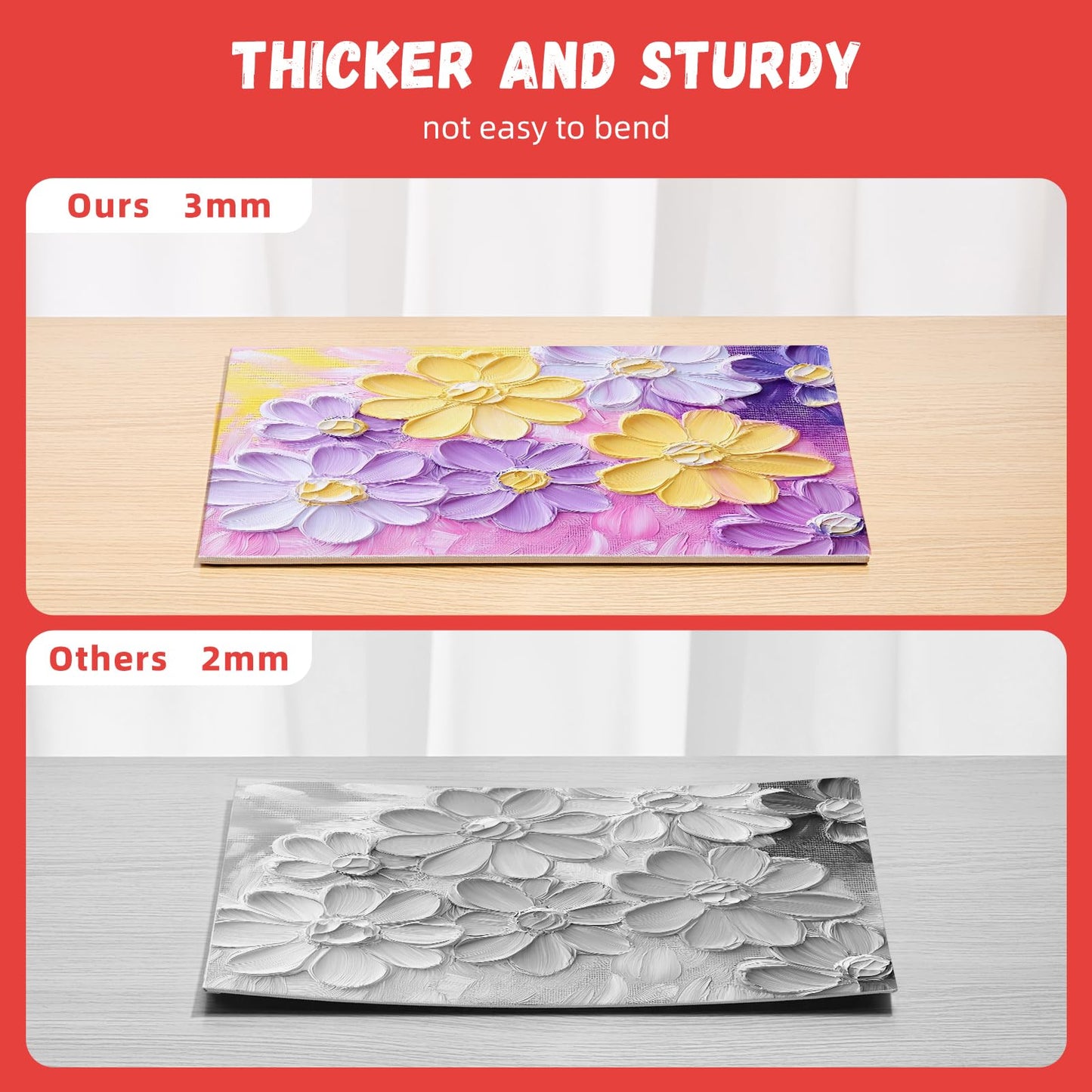 Simetufy 38 Pack Canvas Boards for Painting 11 x 14 inch, Blank Canvas Panels- Gesso Primed Acid-Free 100% Cotton for Acrylics Oil Watercolor Tempera Paints