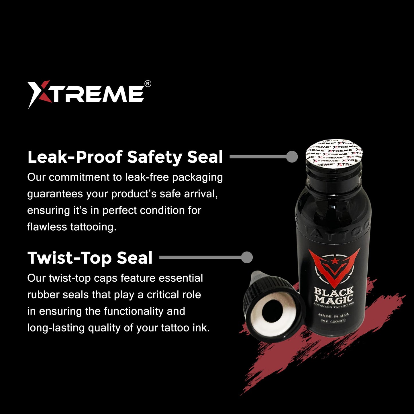 Xtreme EXO White Tattoo Ink - Brilliant Highlights and Dimension, Luminous for Stunning Contrast - Sterile, Vegan, High Pigment Load for Intense Coverage (4 oz)