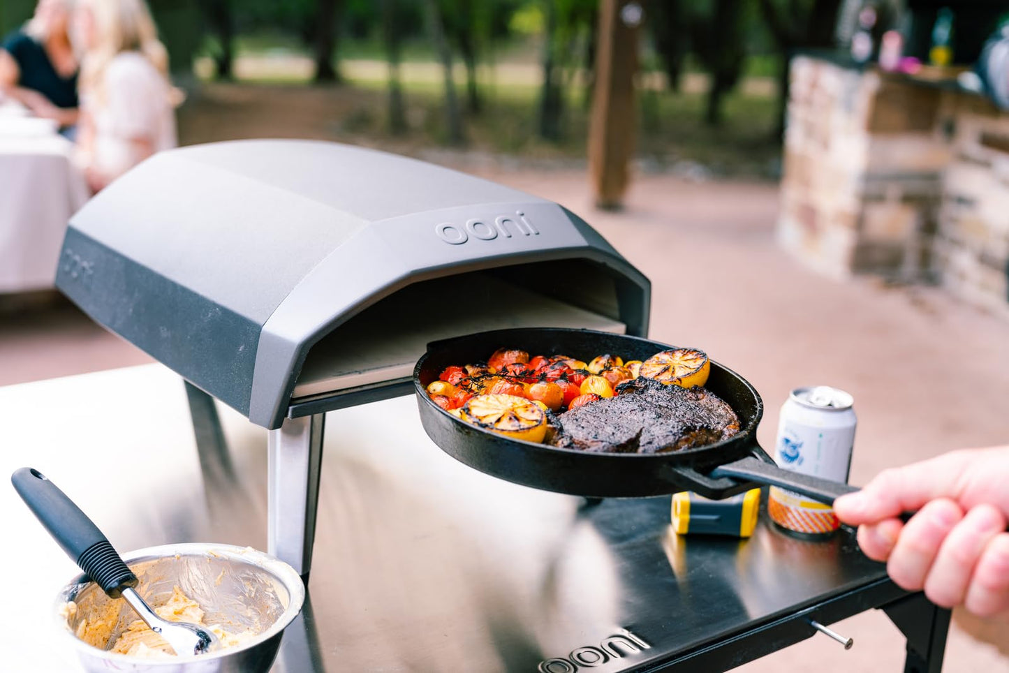 Ooni Koda 12 Gas Pizza Oven - Ultimate Pizza Oven Bundle - 12" Perforated Peel, Koda 12 Cover and Digital Thermometer Included