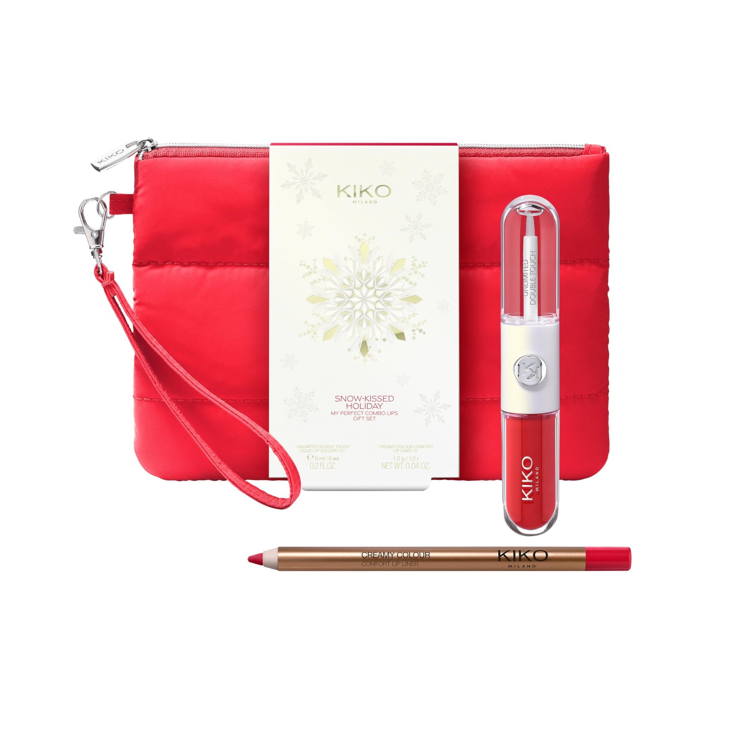 KIKO Milano|Snow-Kissed Holiday My Perfect Combo Lips Gift Set|
