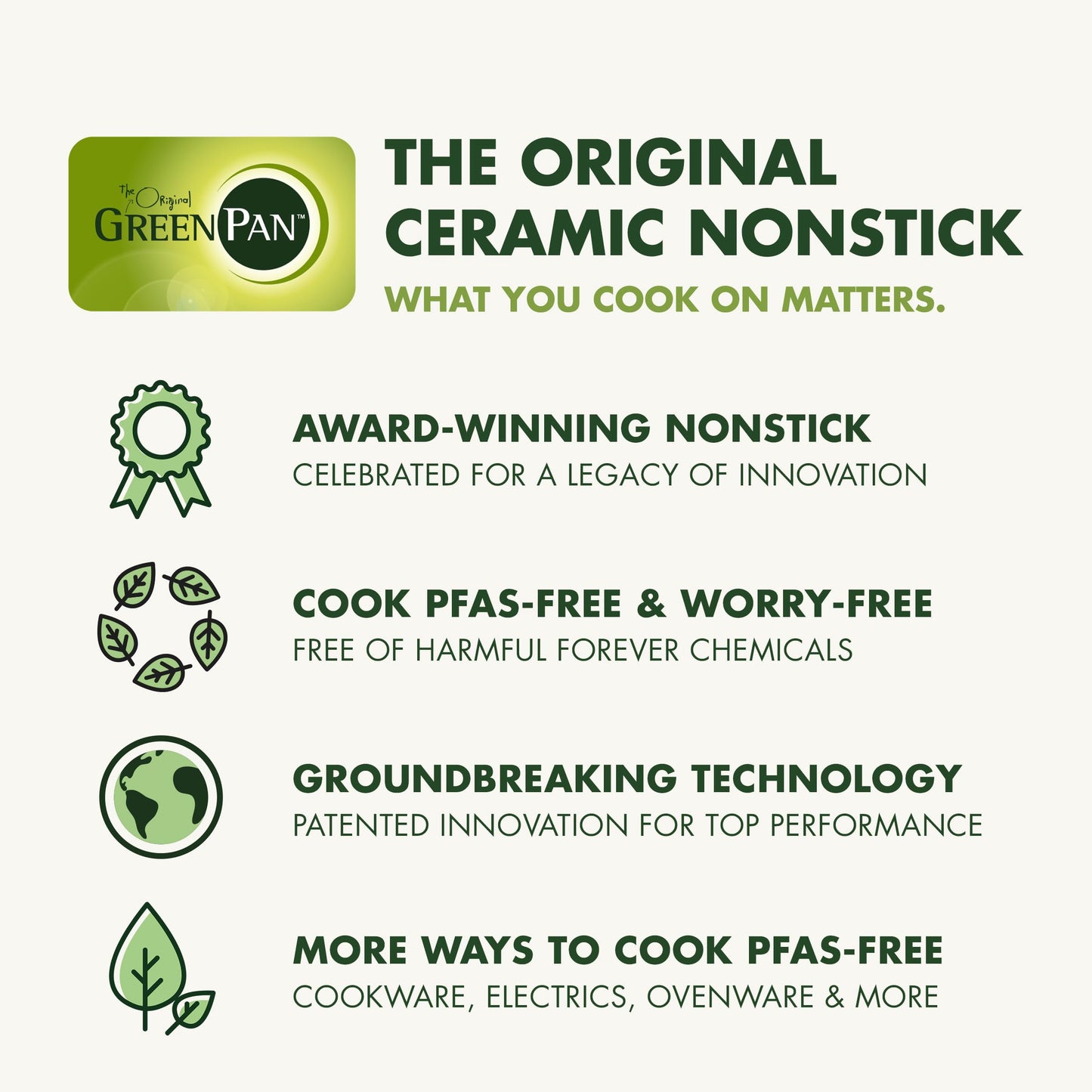 GreenPan Hybrid 13 Piece Nonstick Stainless Steel Cookware Set, APEX Tri-Ply Thermobond PFAS-Free Ceramic Pots & Pans, Induction & All Cooktop Compatible, Oven Temp to 850°F, Dishwasher Safe, Silver